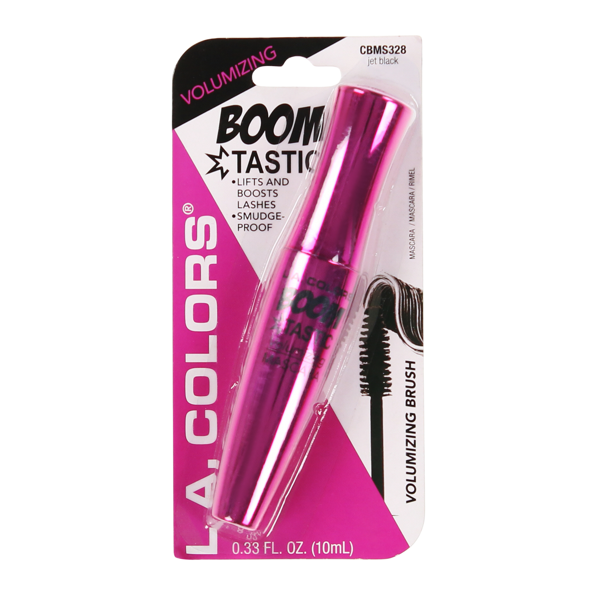 L.A. Colors® Boom-Tastic Volumizing Mascara - Jet Black