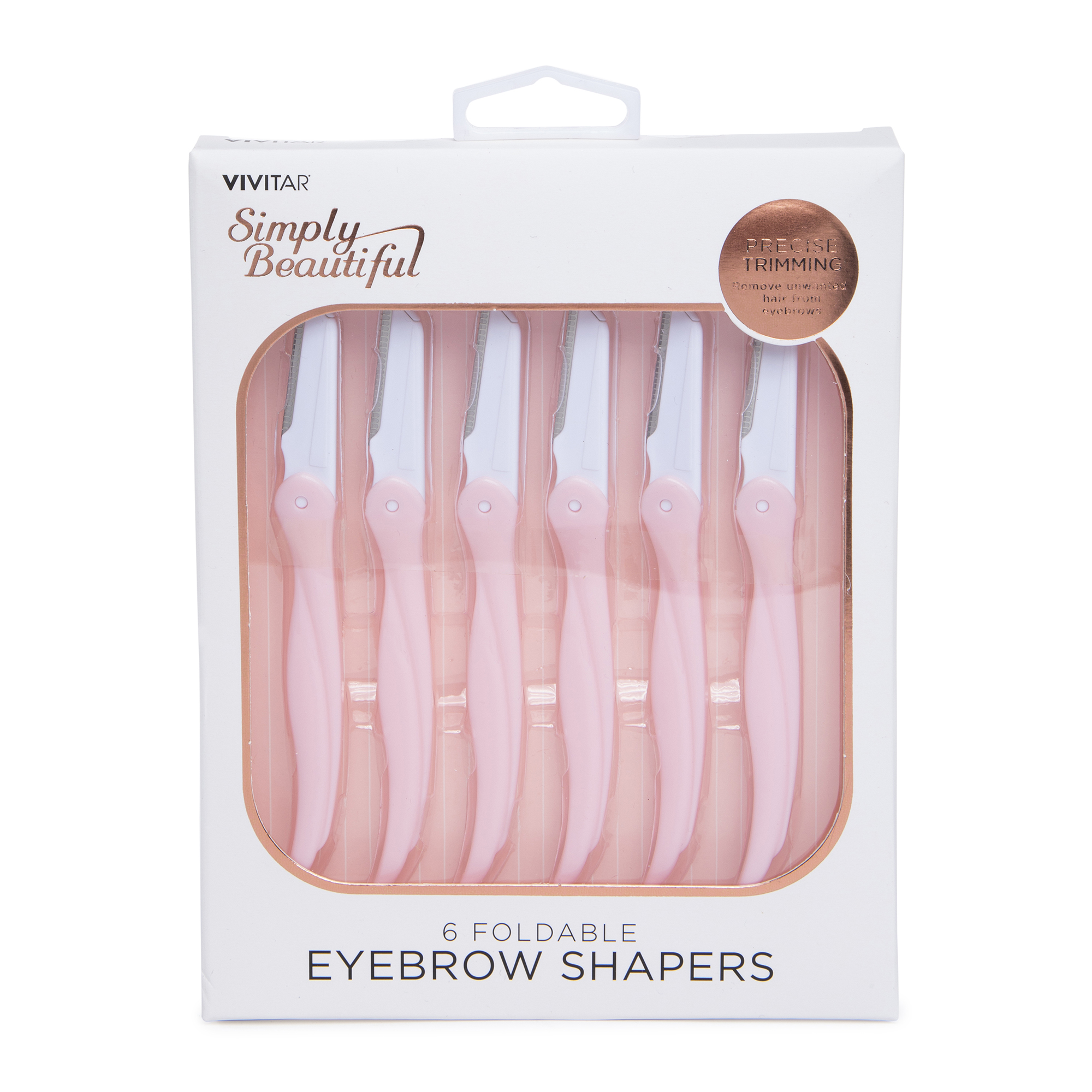 Foldable Eyebrow Shapers 6-Pack