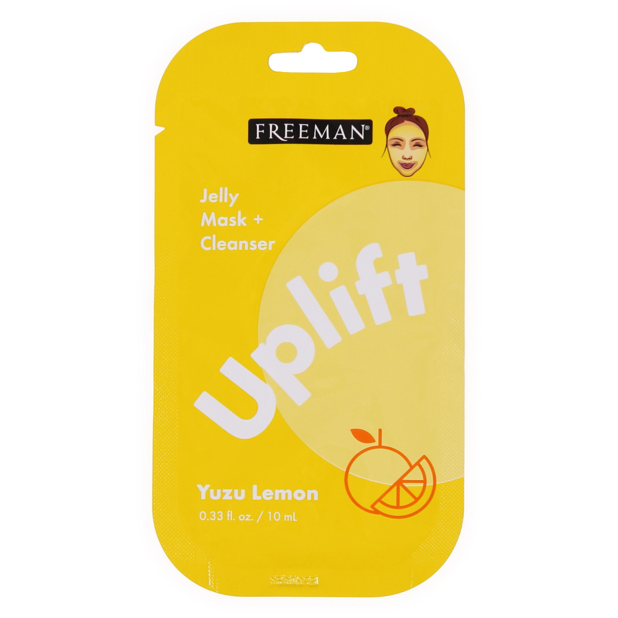 Freeman® Jelly Mask + Cleanser Uplift Yuzu Lemon 0.33oz | Five Below