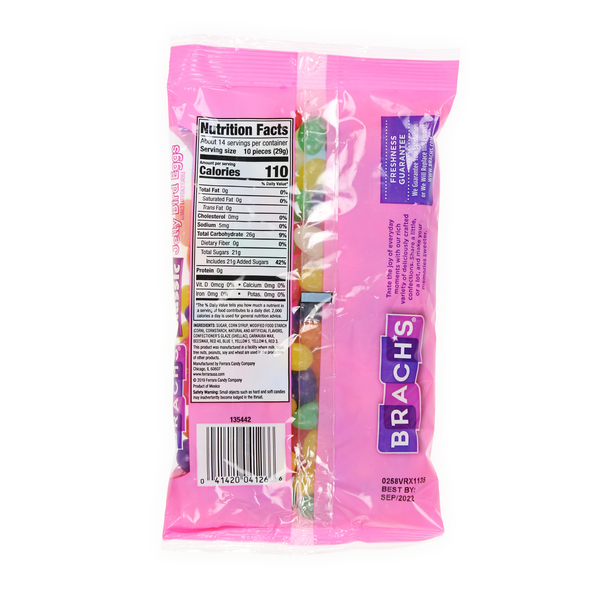 brach's® classic jelly bird eggs jelly beans 9oz