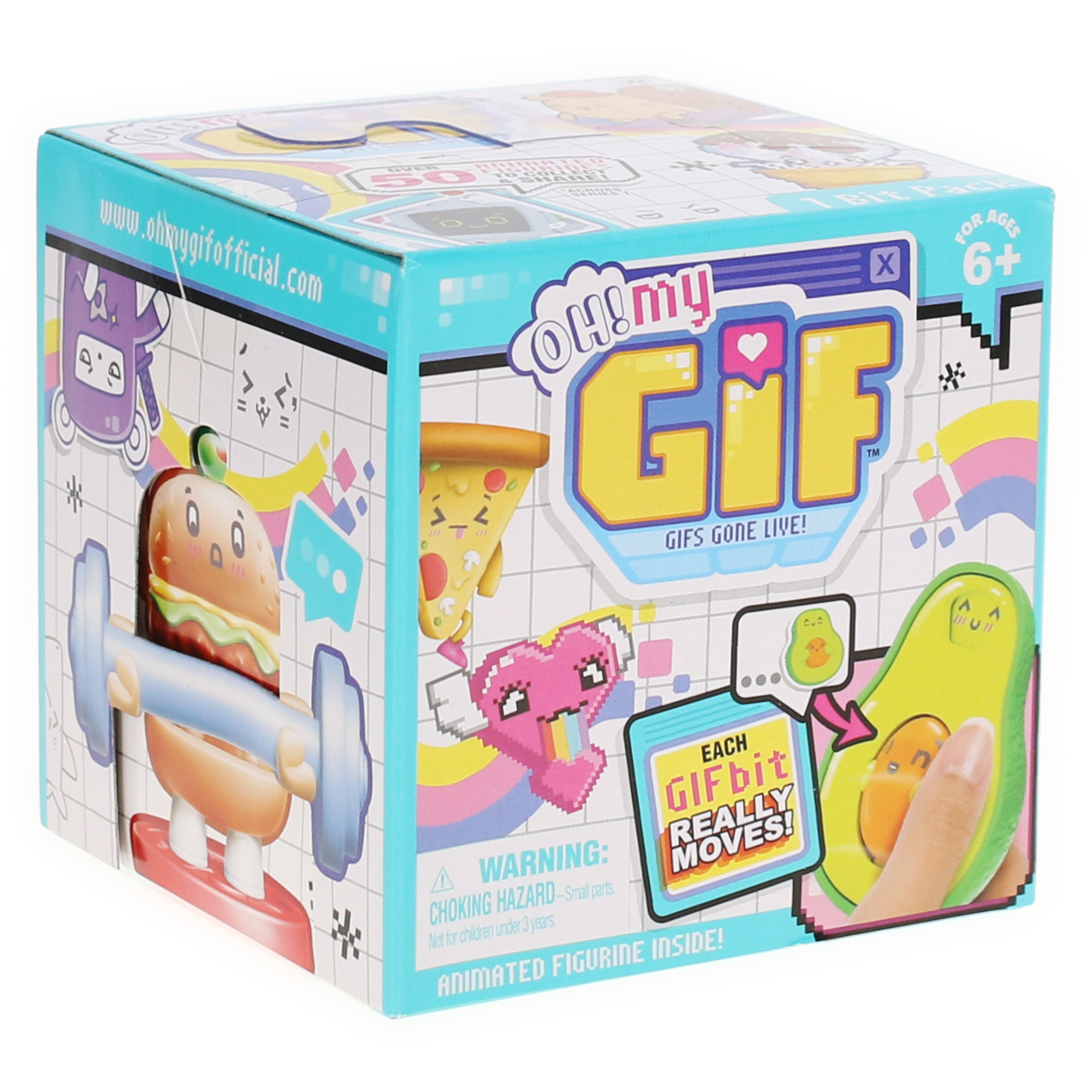 Oh! My Gif™ Gifbit Animated Figure 1-Bit Pack Blind Bag | Five Below