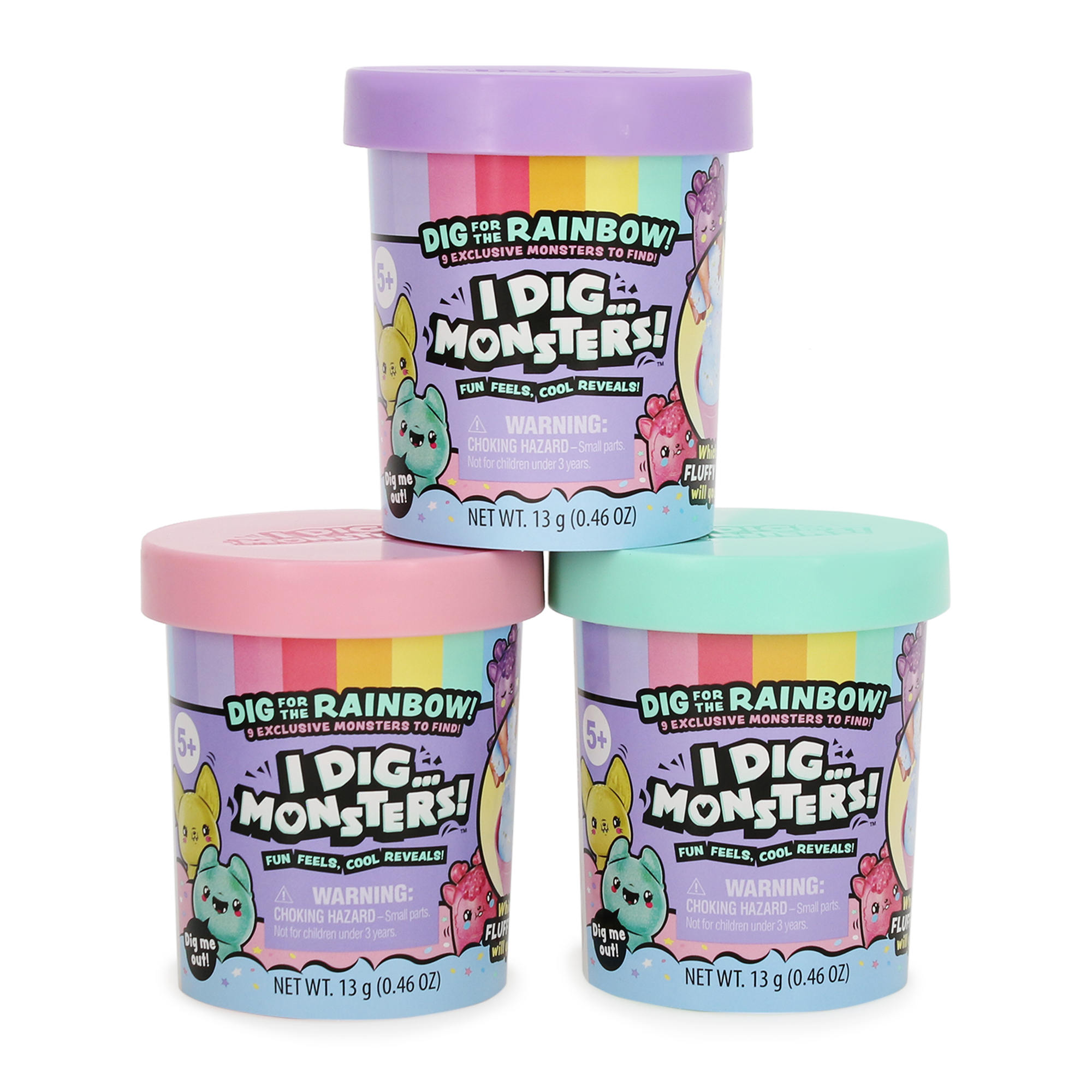 I DigMonsters™ Fluffy Scoop Mini Tub Blind Bag | Five Below