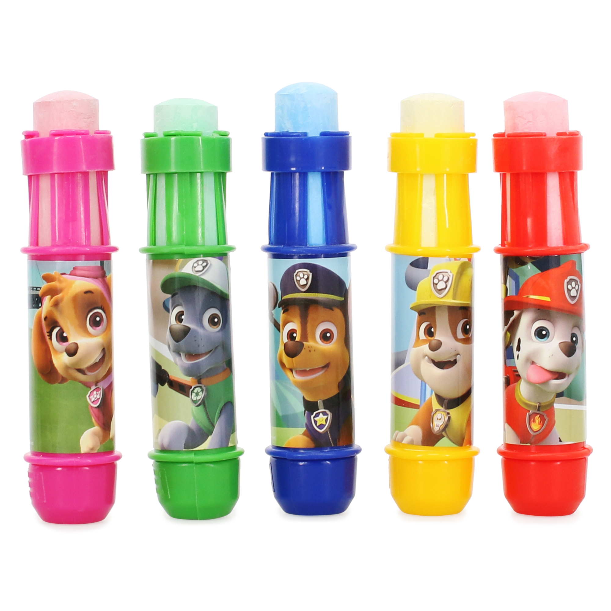 Nick Jr.™ Paw Patrol™ Jumbo Sidewalk Chalk With Holders 5-Piece Set