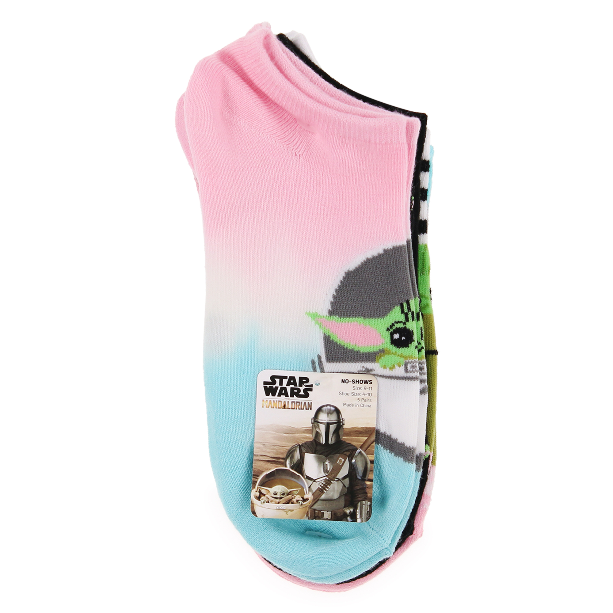 Ladies The Mandalorian™ No-Show Ankle Socks 5-Pack