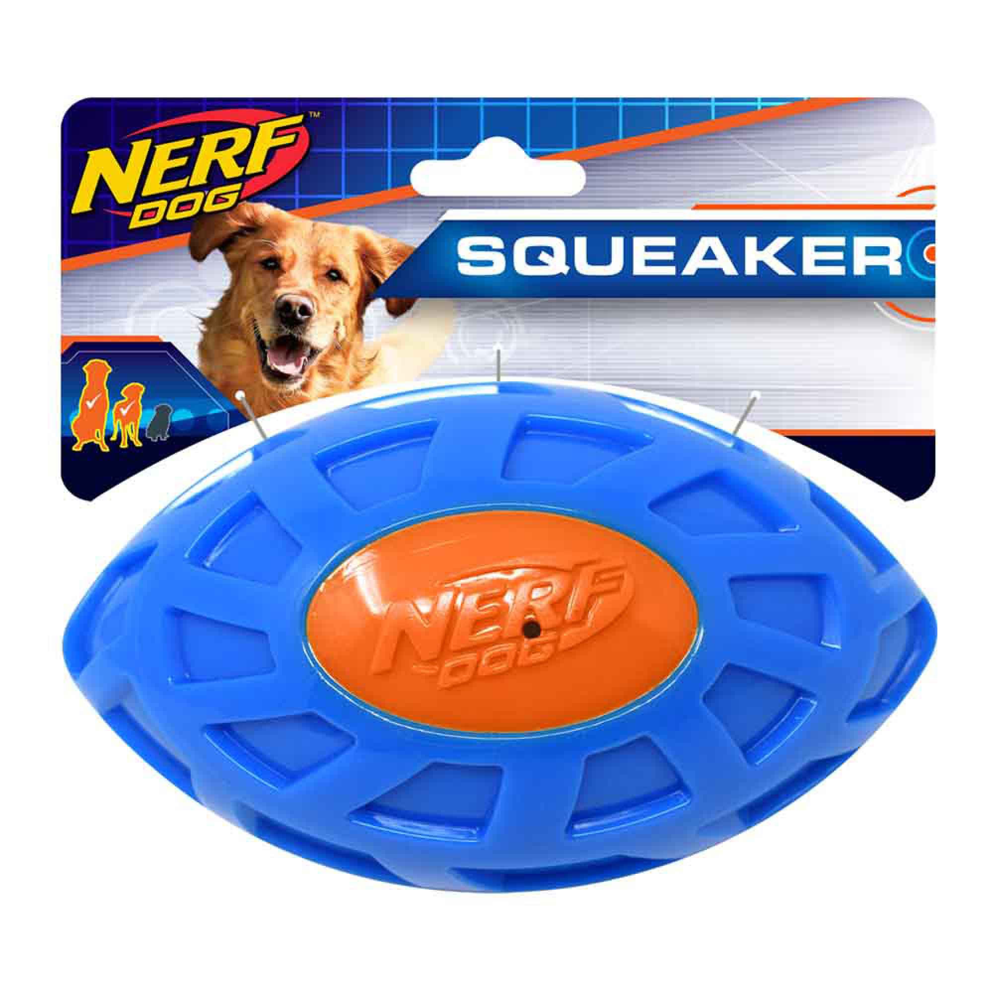 Nerf store dog football