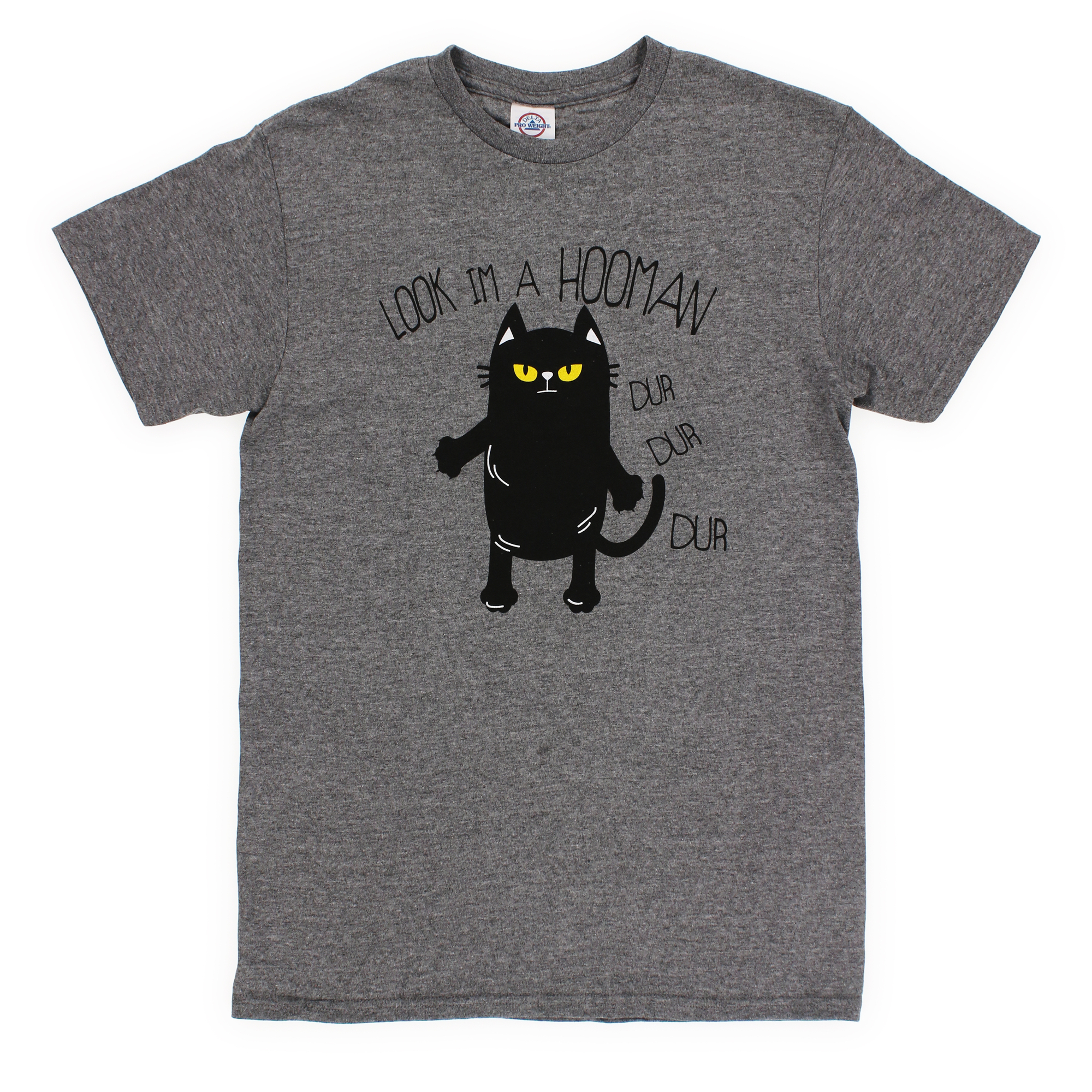 Black Cat 'Look I'm A Hooman' Graphic Tee