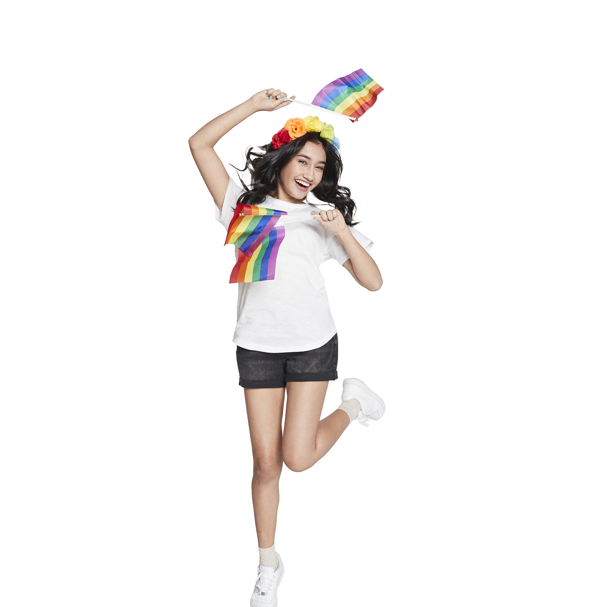 Mini Pride Flag 11.75in