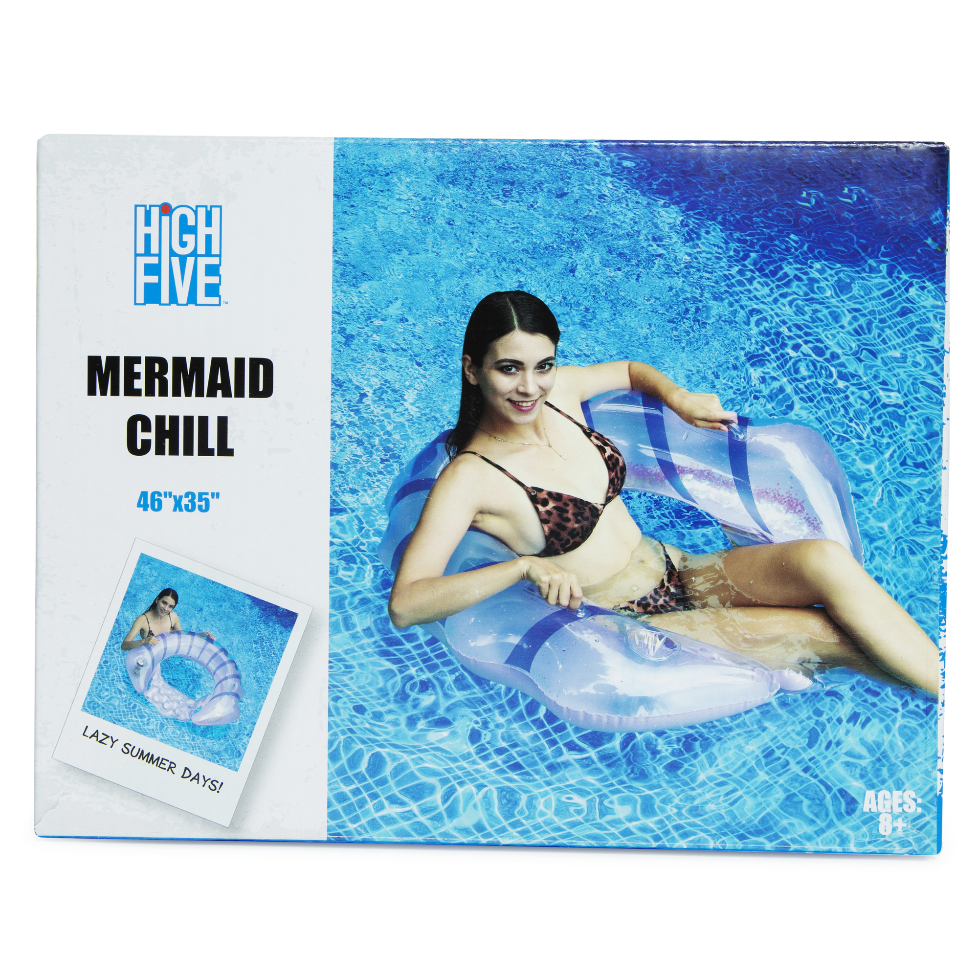 Mermaid Chill-Out Pool Chair 46in X 35in