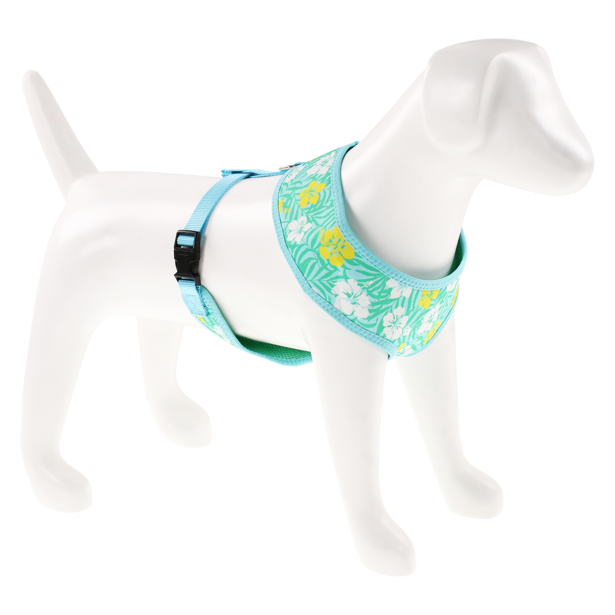 summer pet harness - rainbow