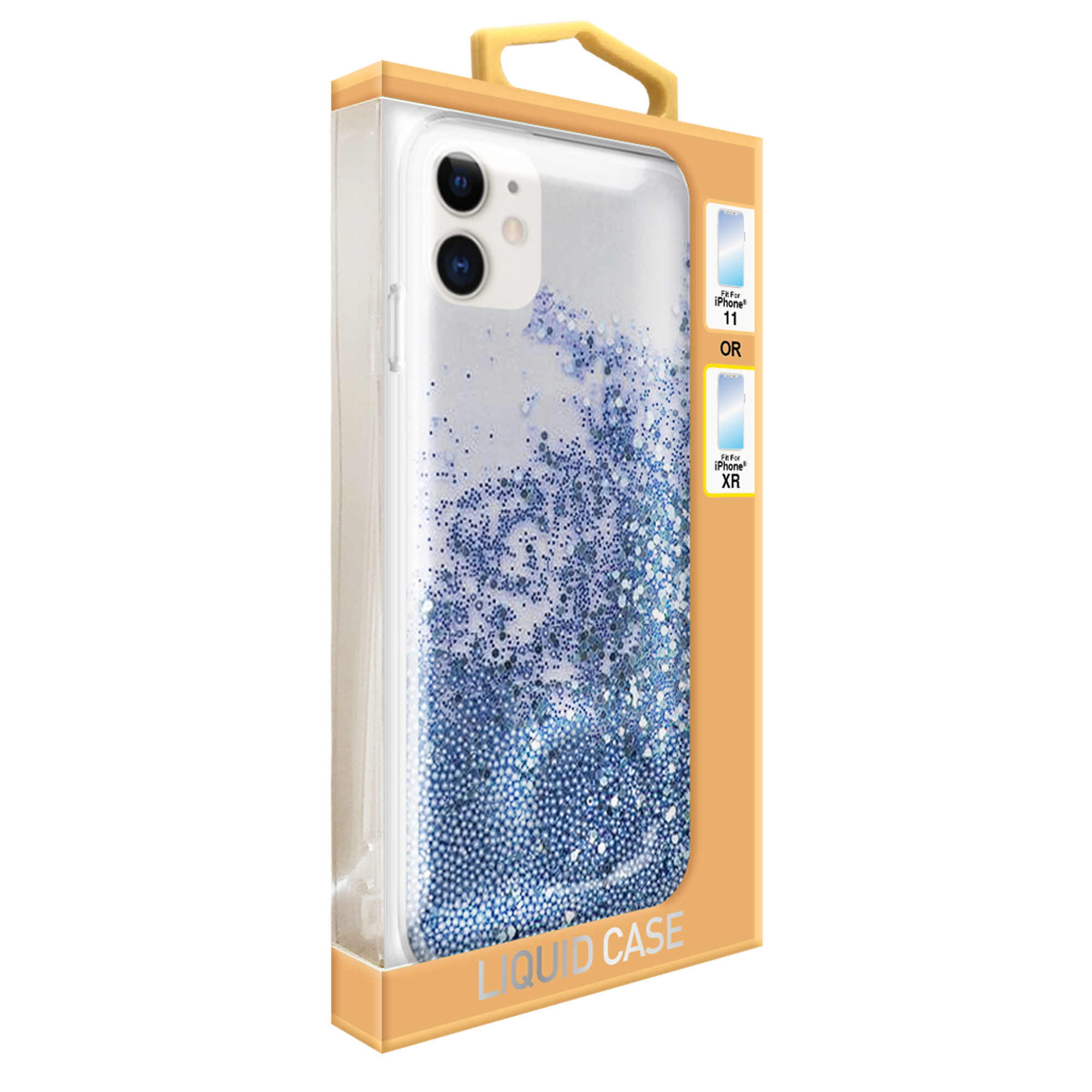 Amazon Initial Iphone Xr Cover Iphone 11®/Xr® Liquid Glitter Phone - Main Image