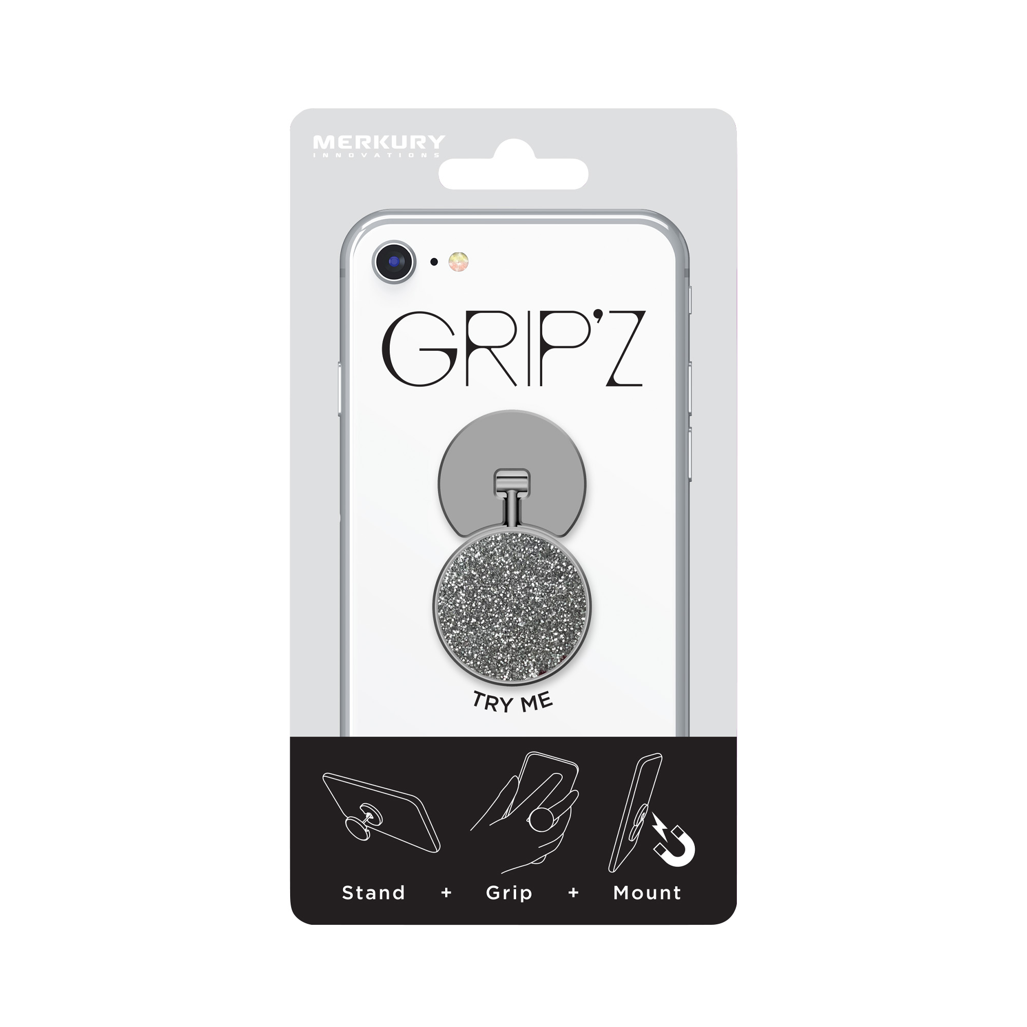 Grip'Z Magnetic Smartphone Ring Holder & Stand - Series 7
