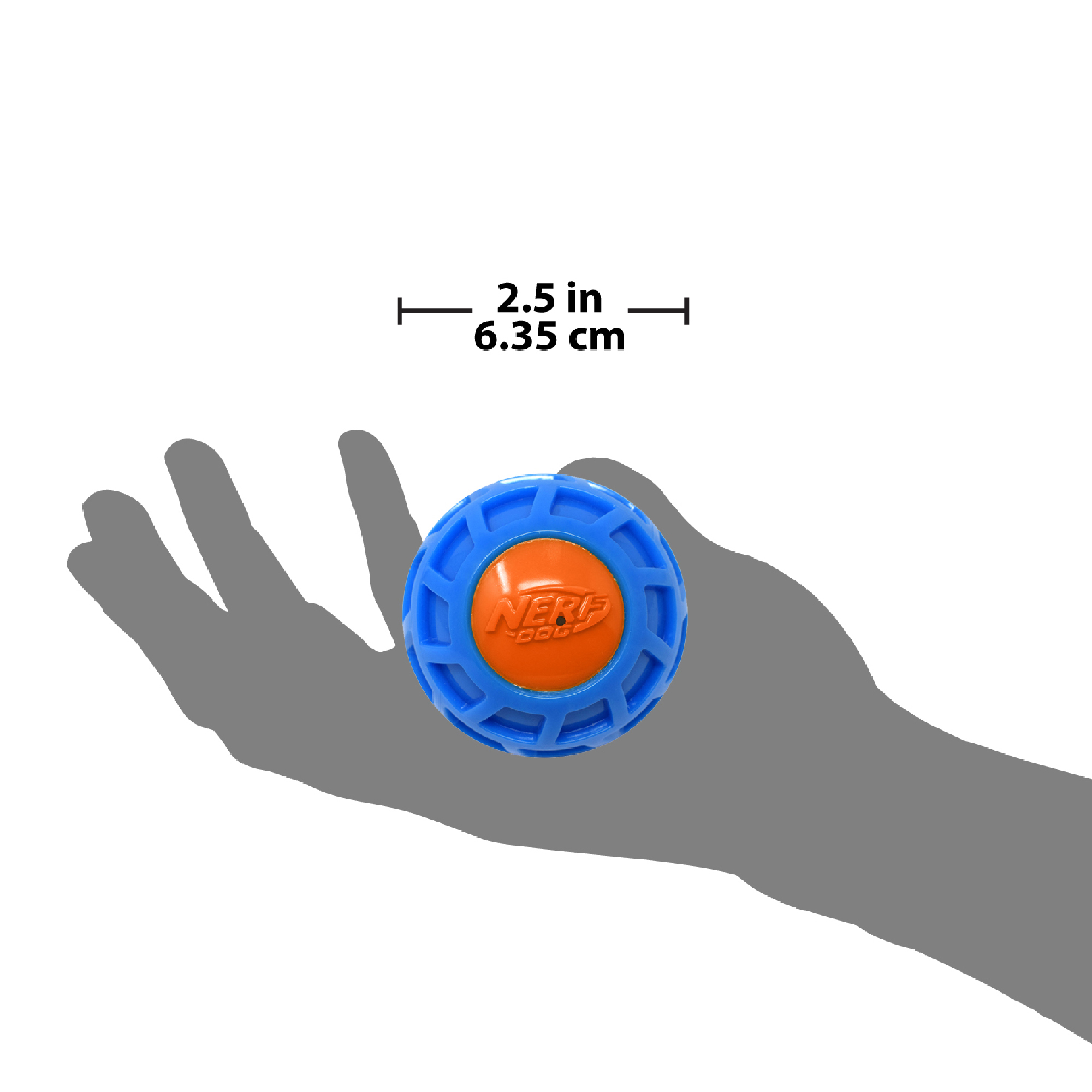 Nerf Dog™ Squeaker Ball Pet Toy For Puppies & Small Dogs 2.5in