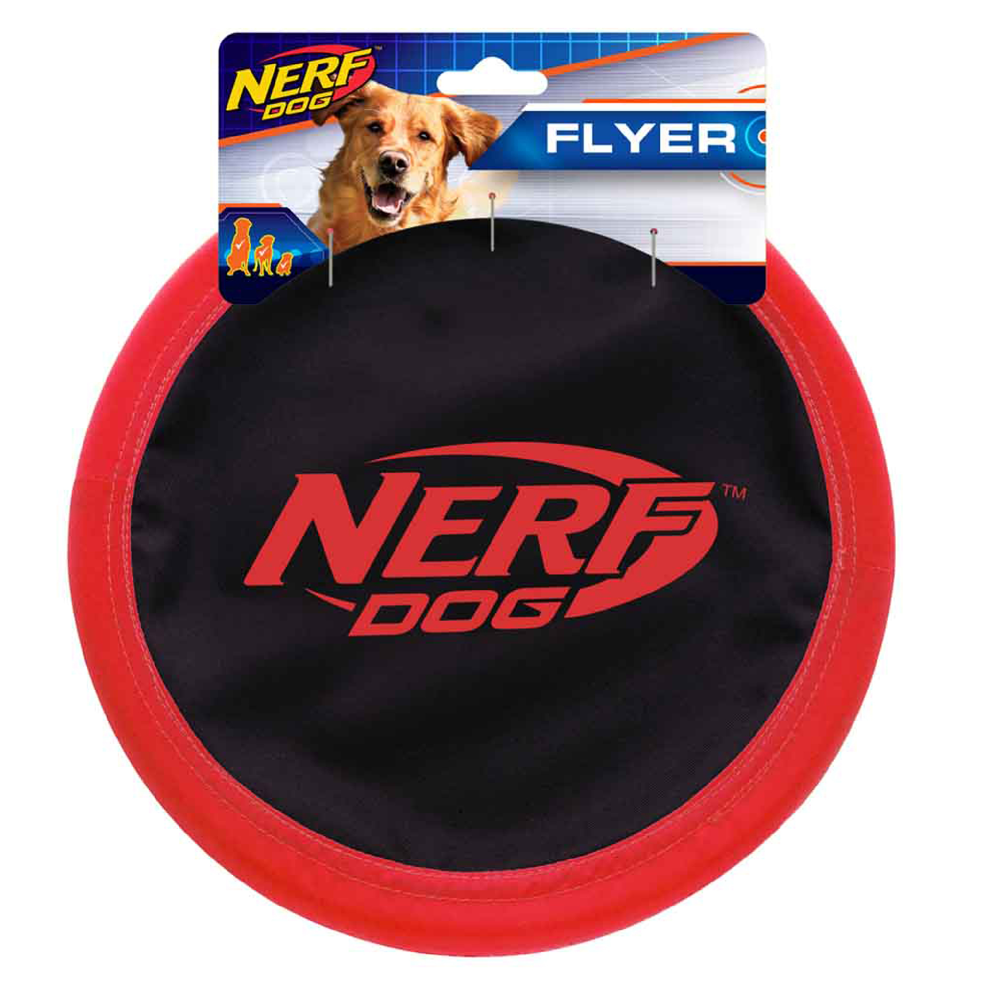 nerf dog flyer dog toy 7in Five Below