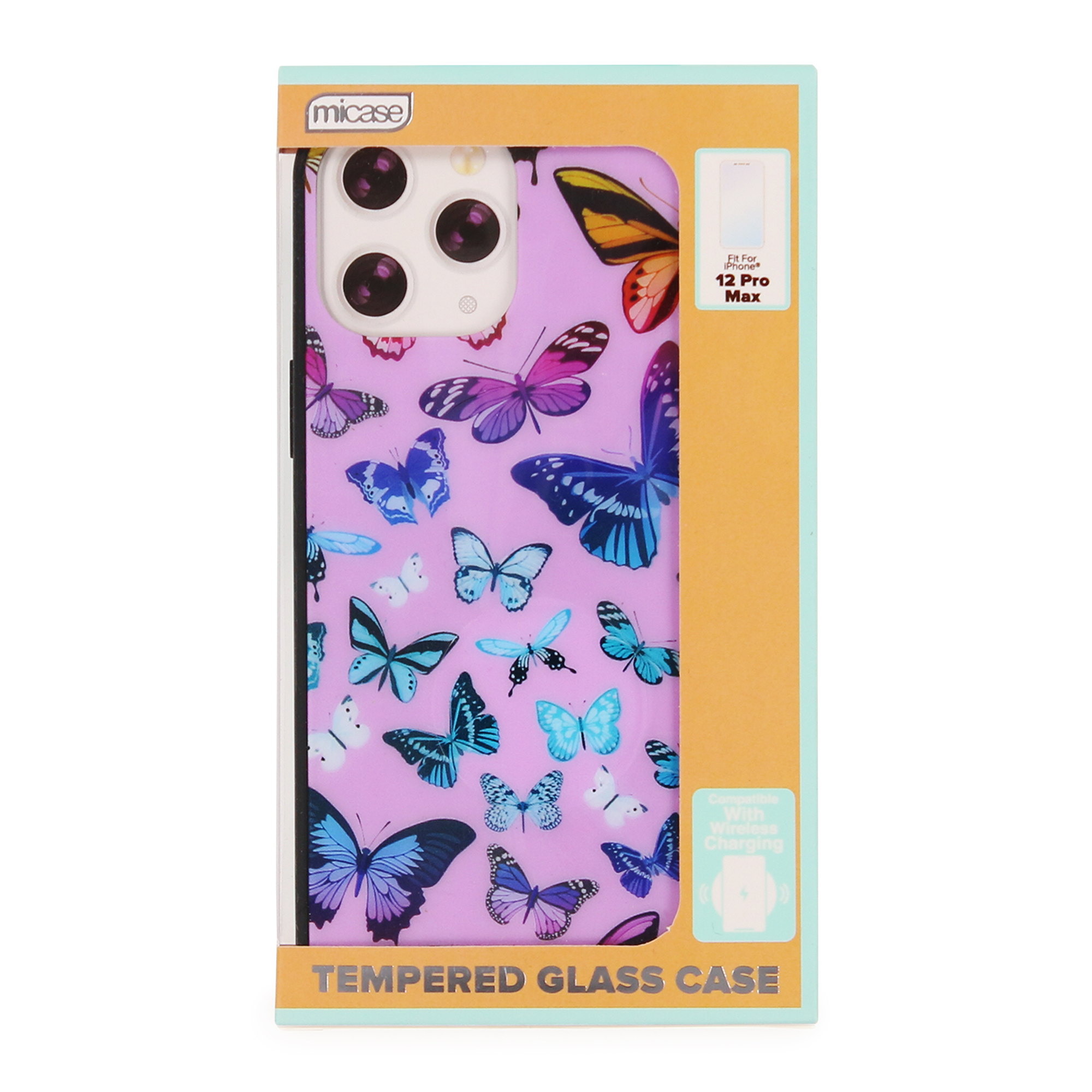 Iphone 12 Pro Max® Tempered Glass Phone Case