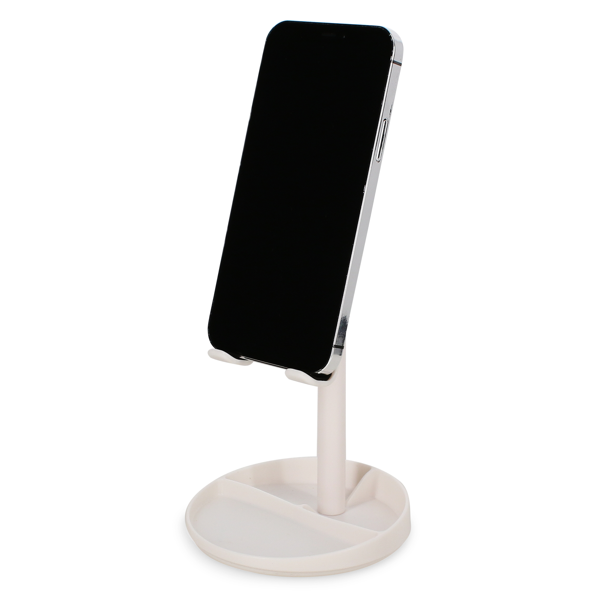 desktop tablet & phone stand with vanity mirror