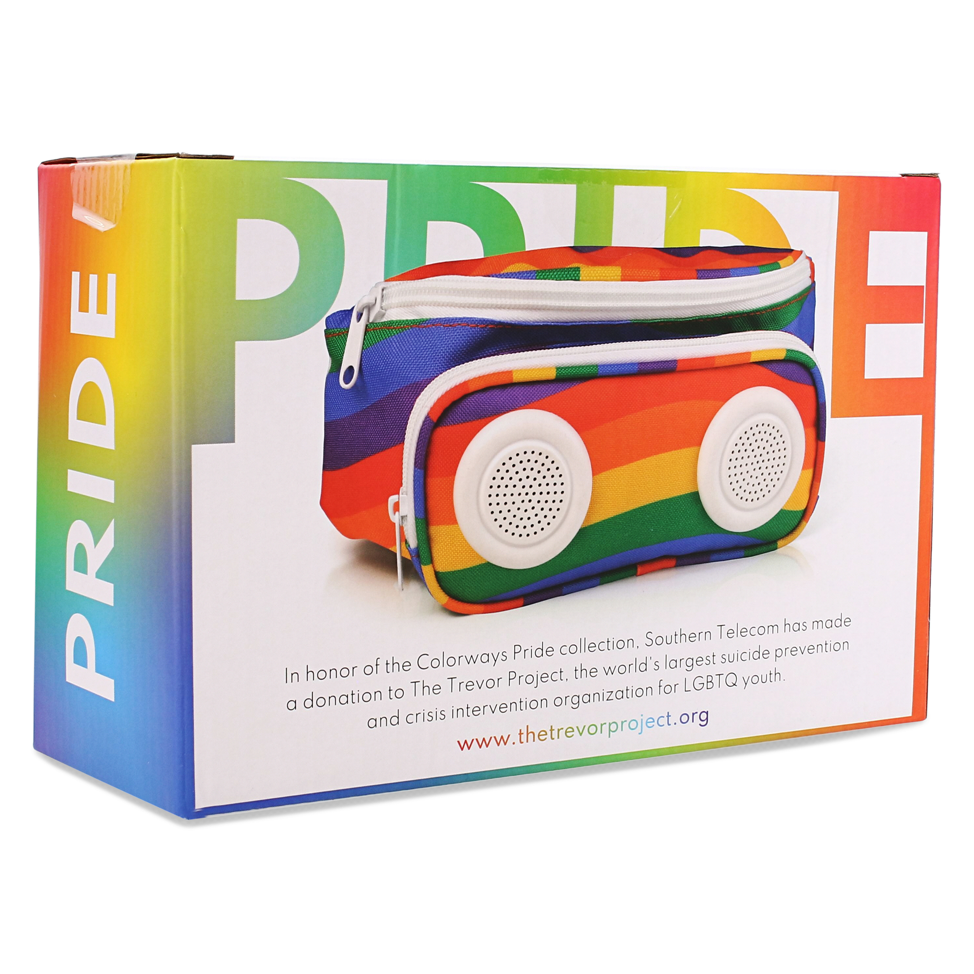 The Trevor Project Pride Bluetooth® Fanny Pack Speaker