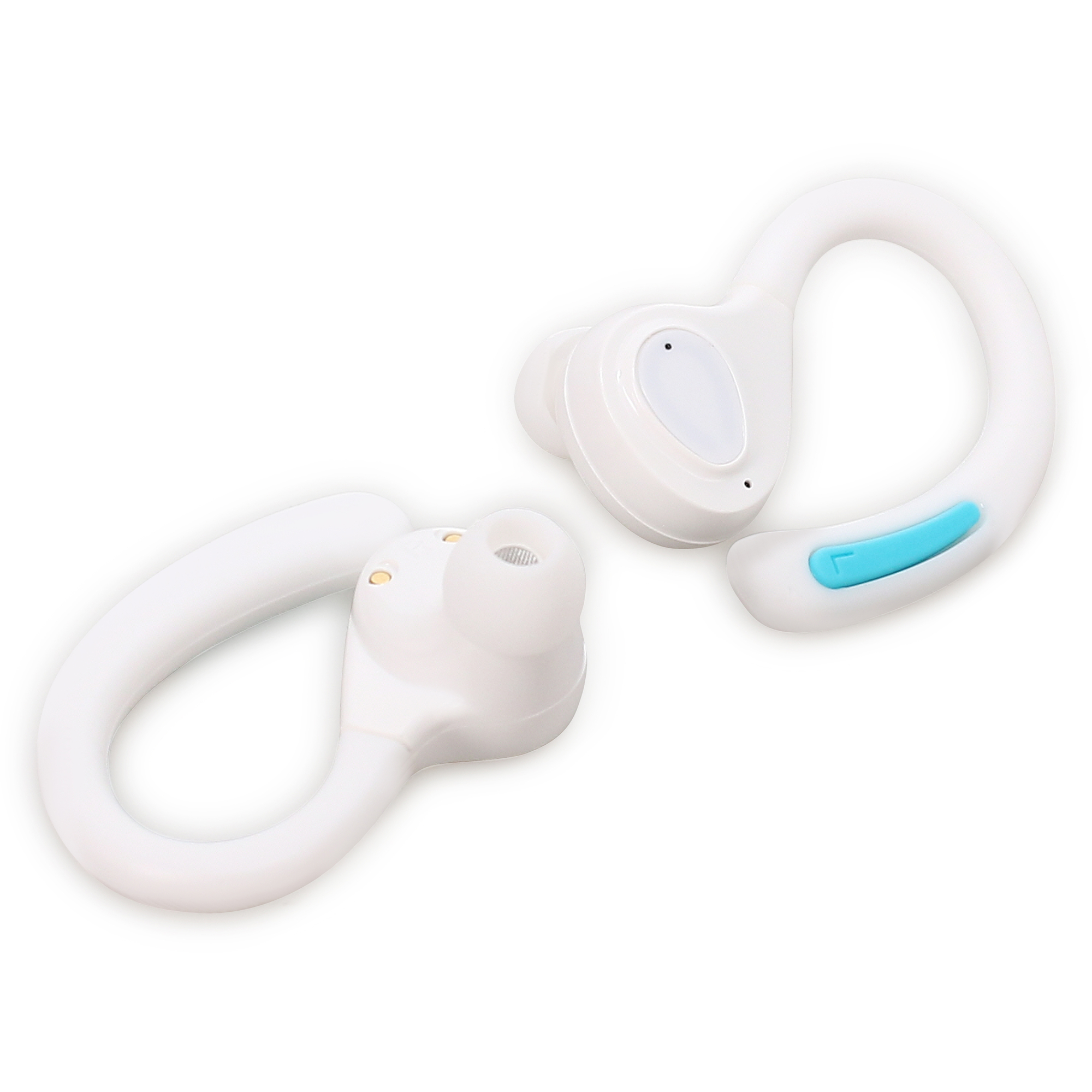 sport hook bluetooth® earbuds with microphone, 10hr play time