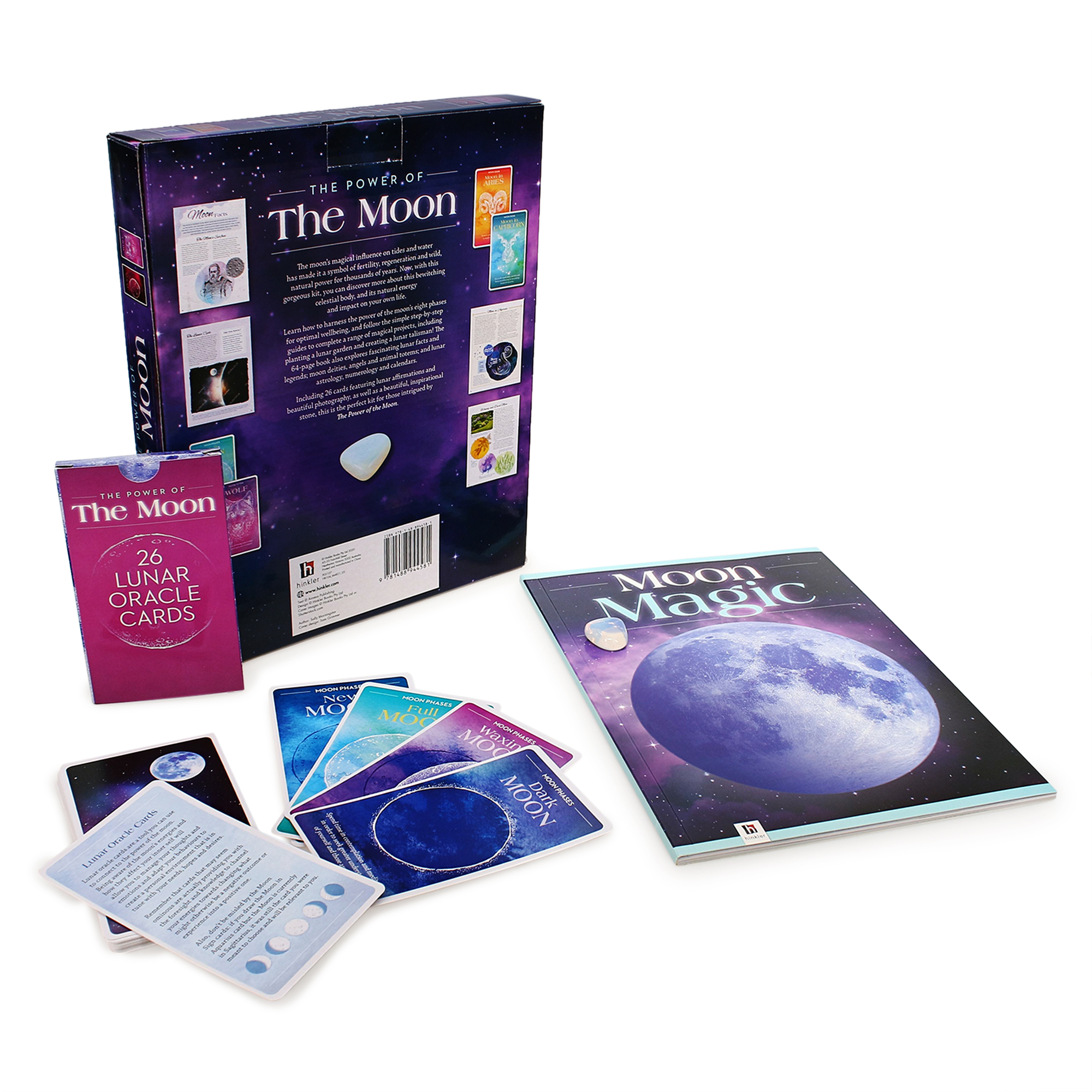 The Power Of The Moon: Book & Lunar Oracle Card Set W