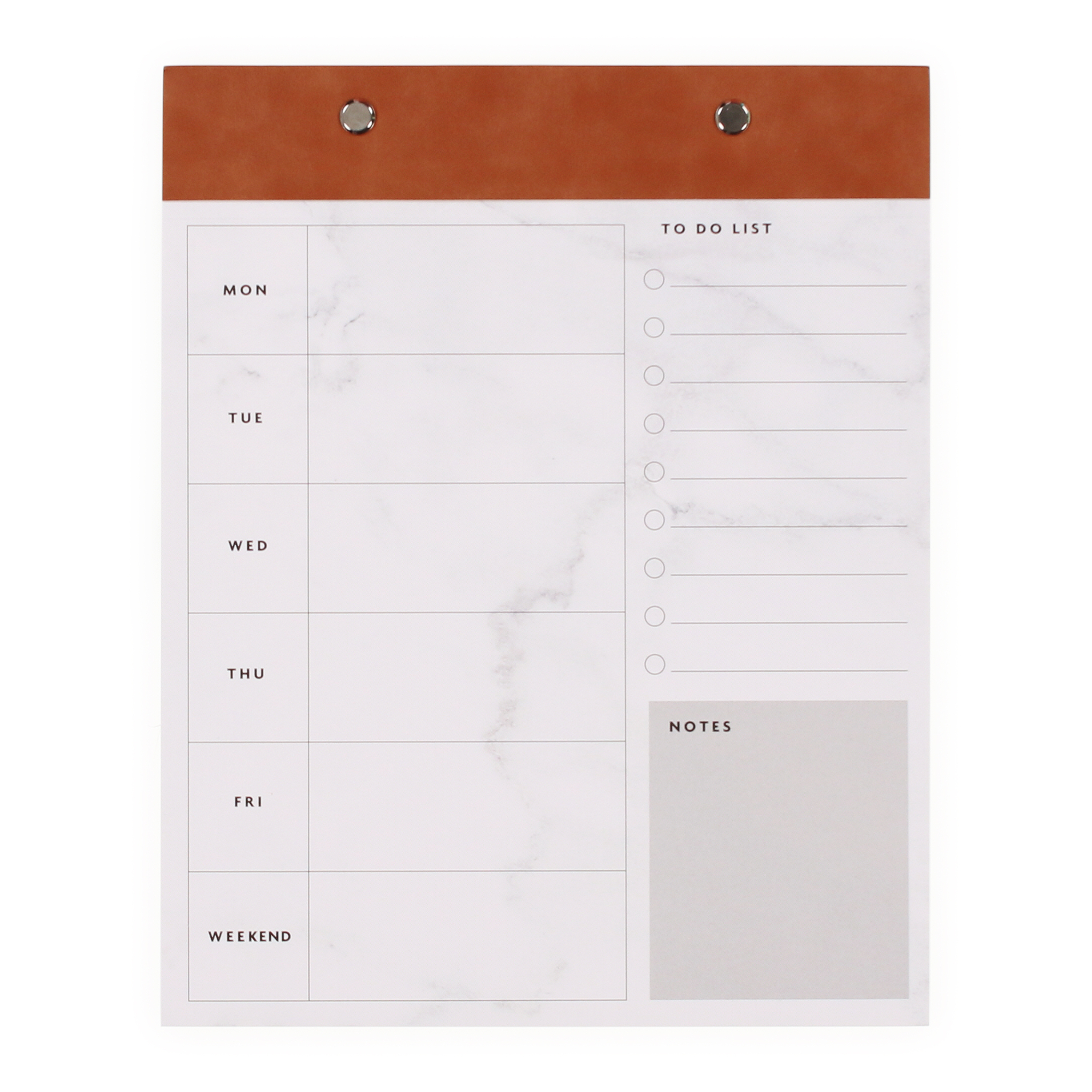 Daily/Weekly Memo Pad 8in X 10in