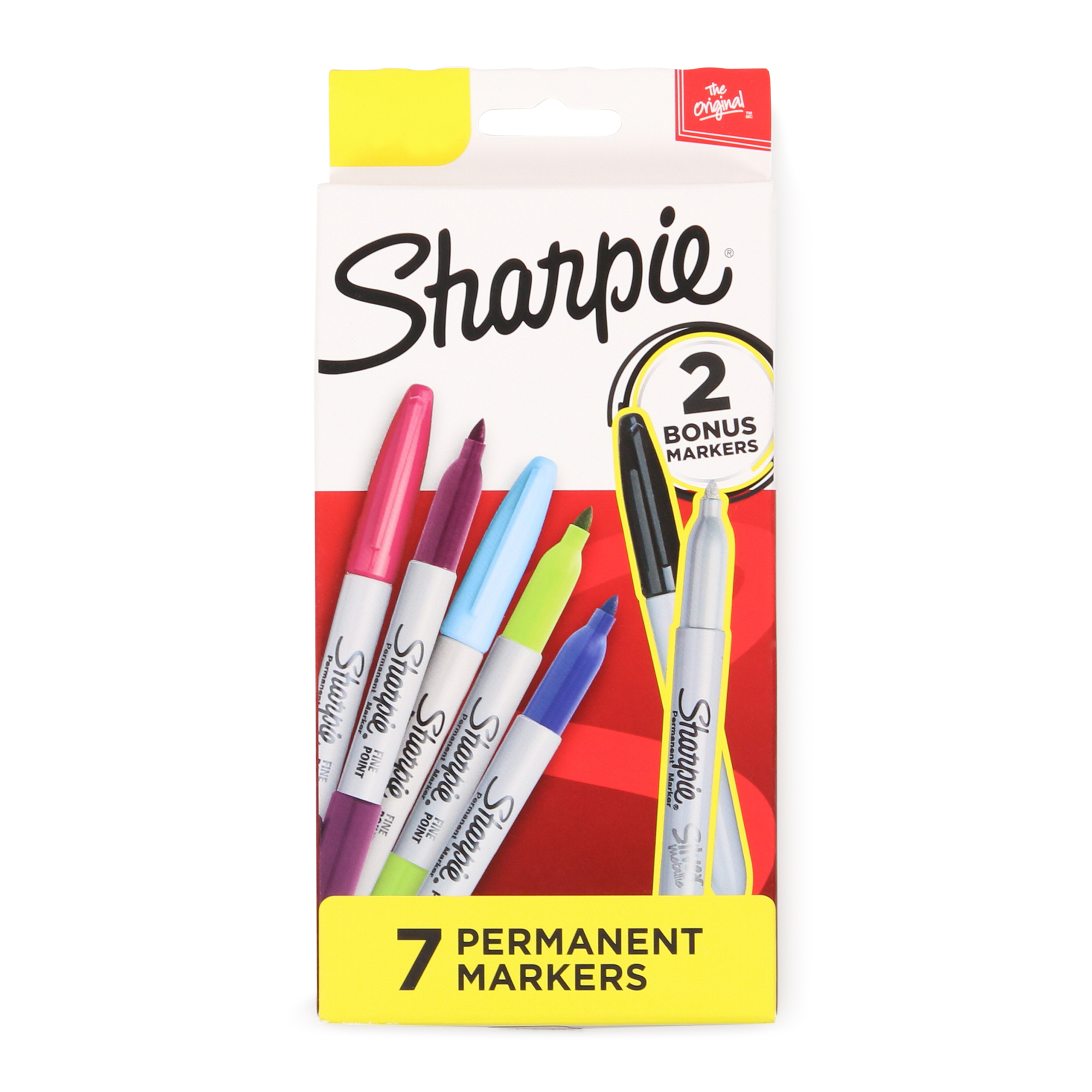 Sharpie® Fine-Point Markers 7-Count, Assorted Colors