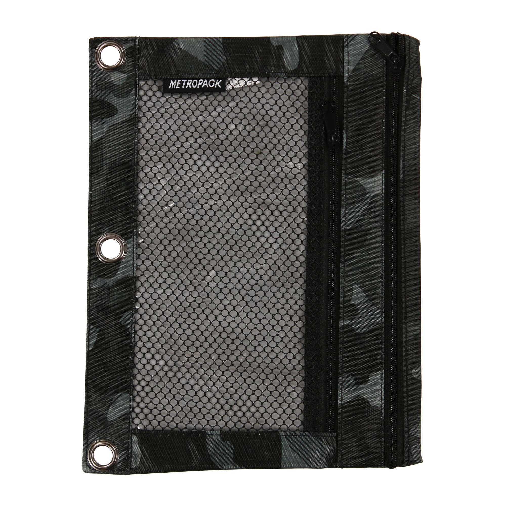 printed binder pencil pouch 6.7in x 9.4in