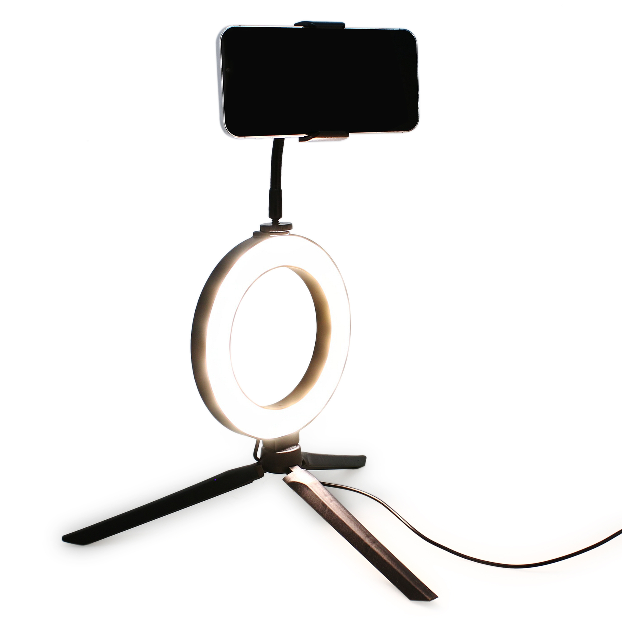 6in Studio Ring Light W/ Phone Holder