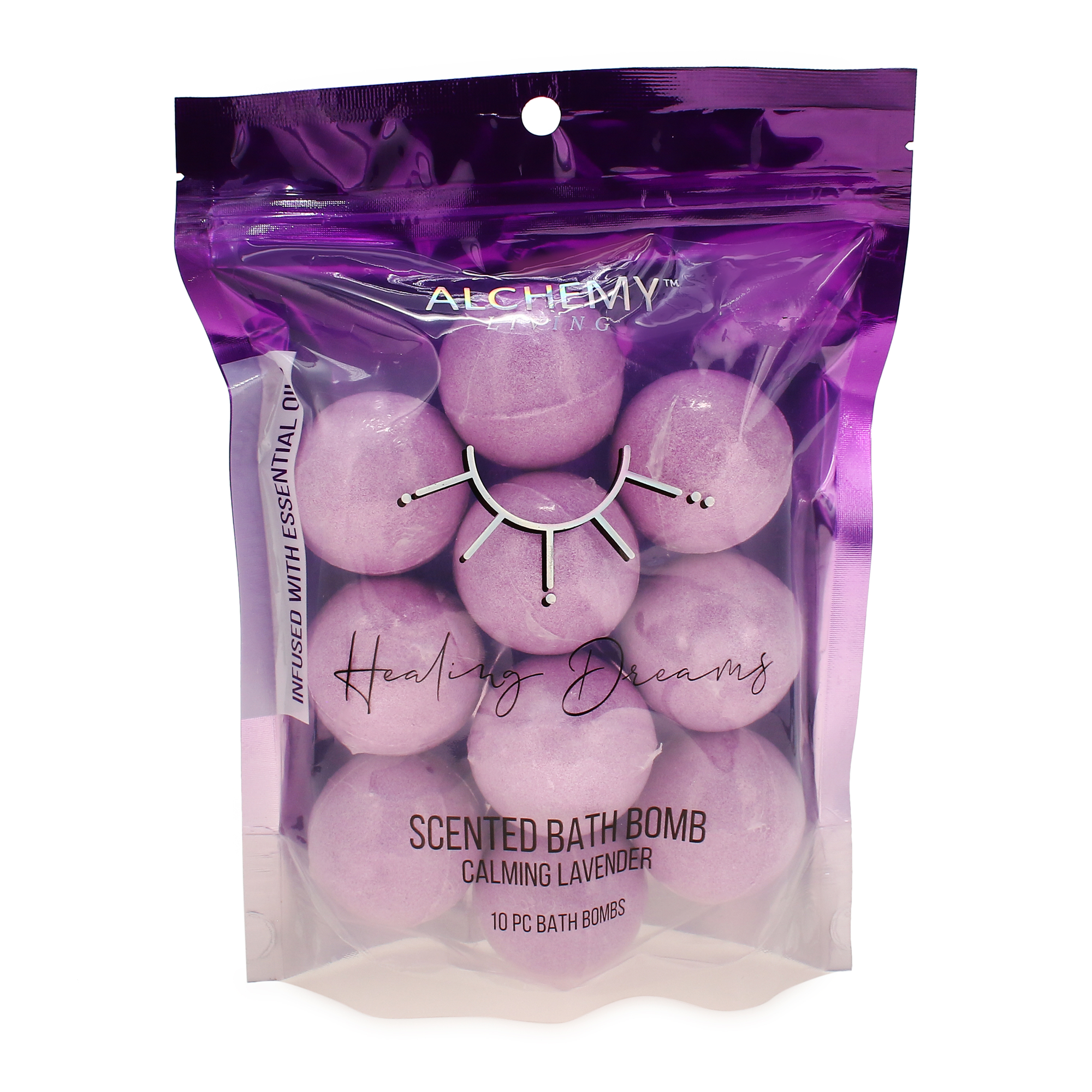 Alchemy Living™ Healing Dreams Bath Bombs, Lavender 10-Count
