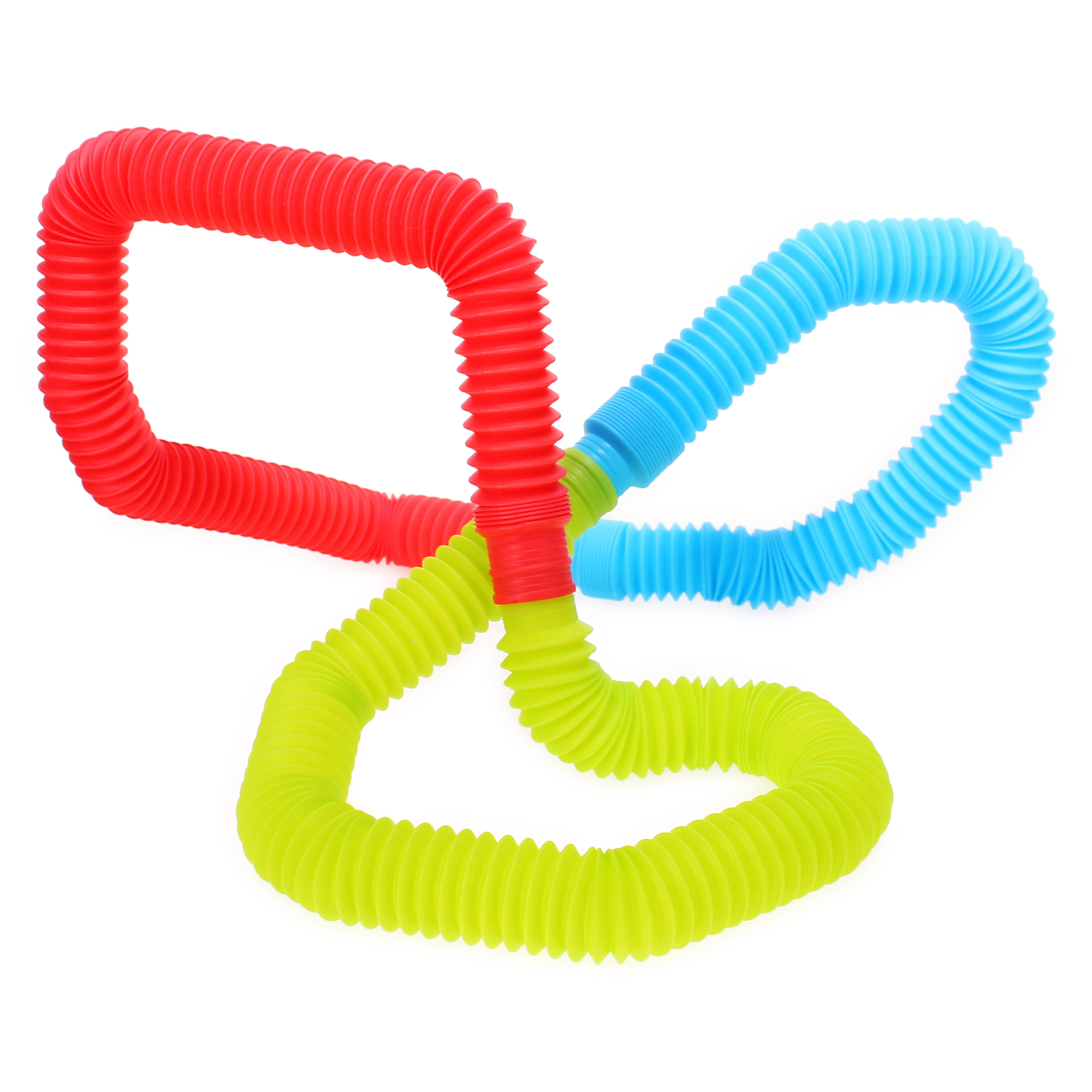 ja-ru® pop & play™ tubes fidget toys 3-count