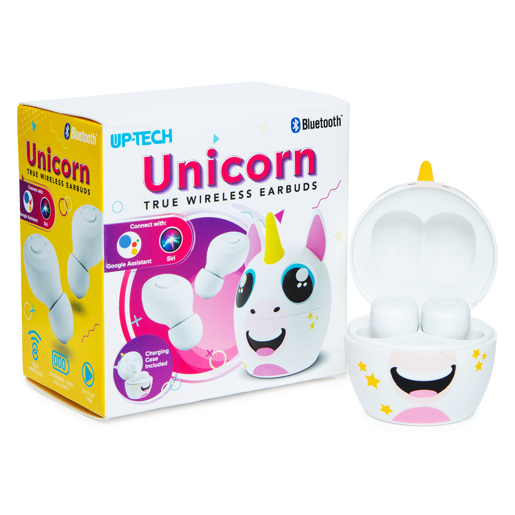 Cute Bluetooth® Earbuds W/ Mic & Wireless Charging Case | Five Below