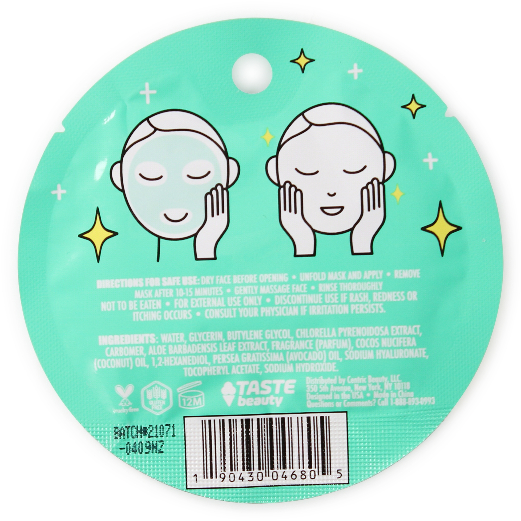 'but a dream' scented face mask, single-use 0.67oz