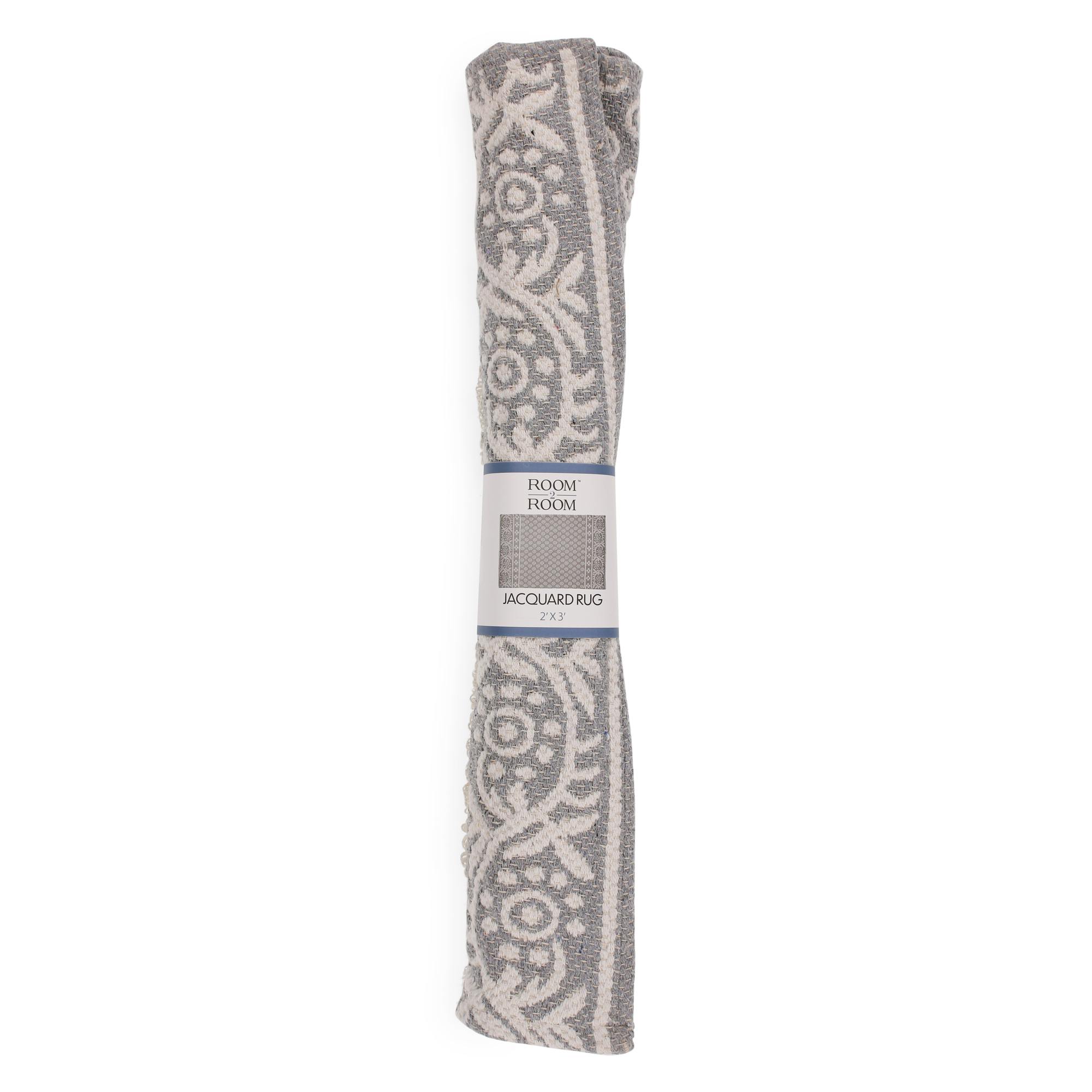 the cotton jacquard pattern rug 2ft x 3ft