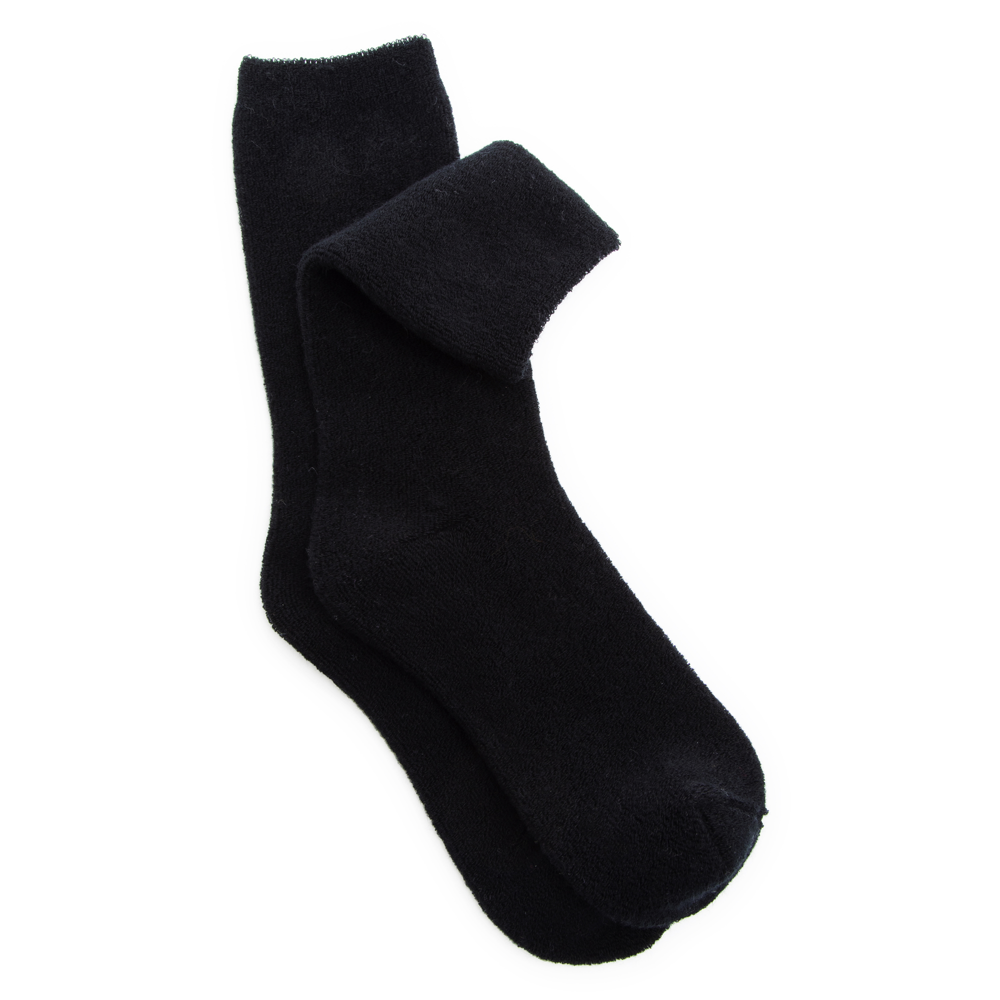 ladies plush knit boot socks, 1 pair