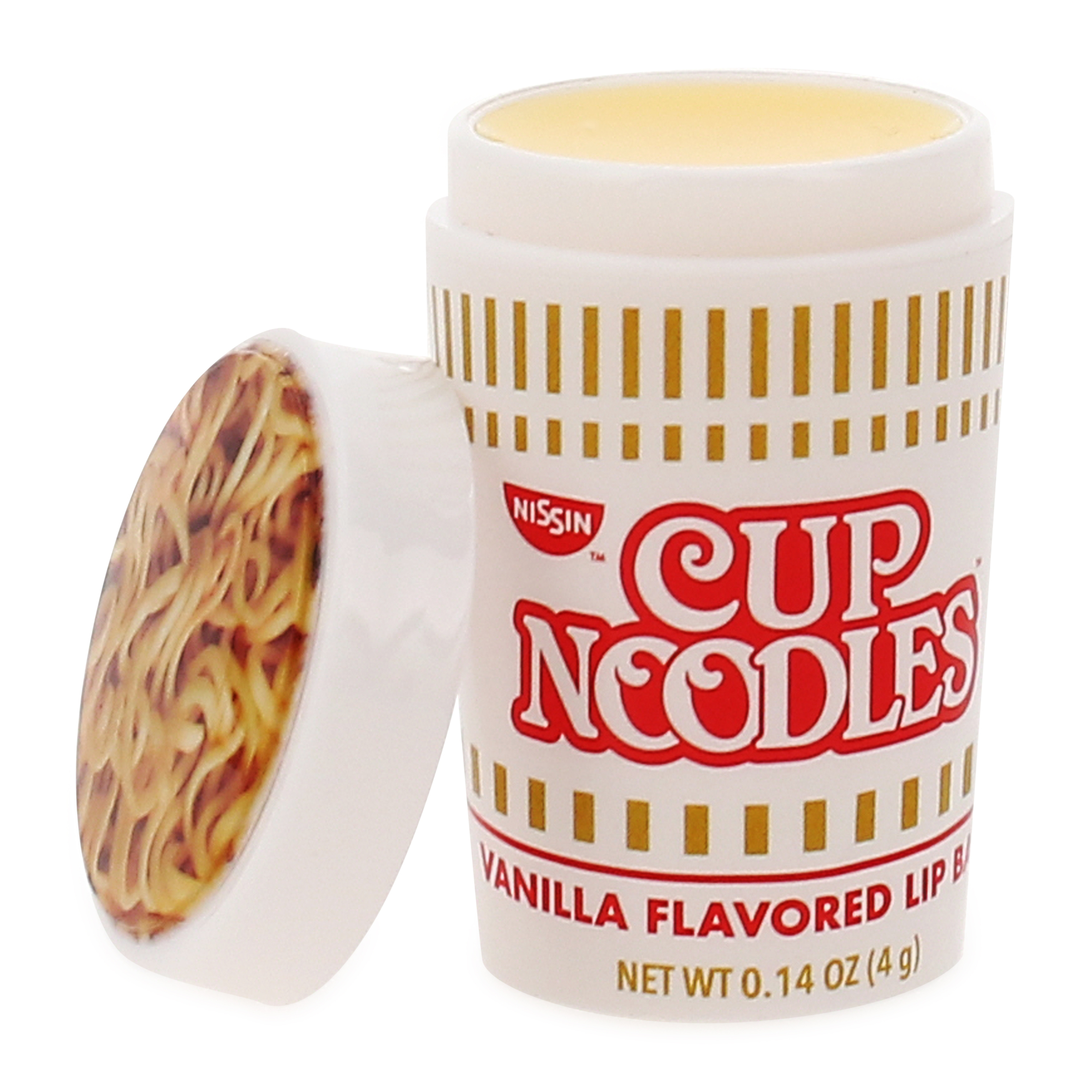 nissin cup noodles vanilla flavored lip balm