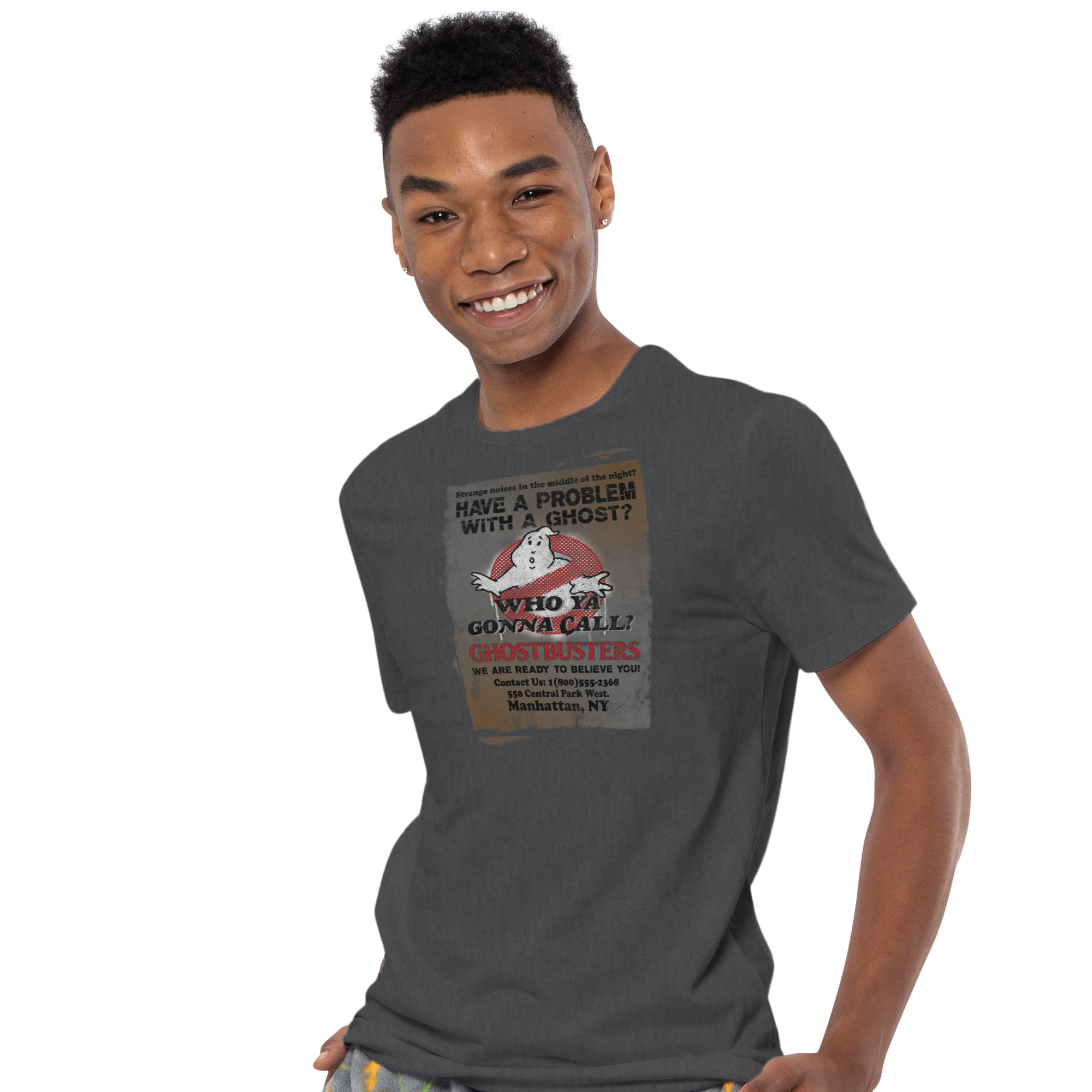 retro ghostbusters™ poster graphic tee