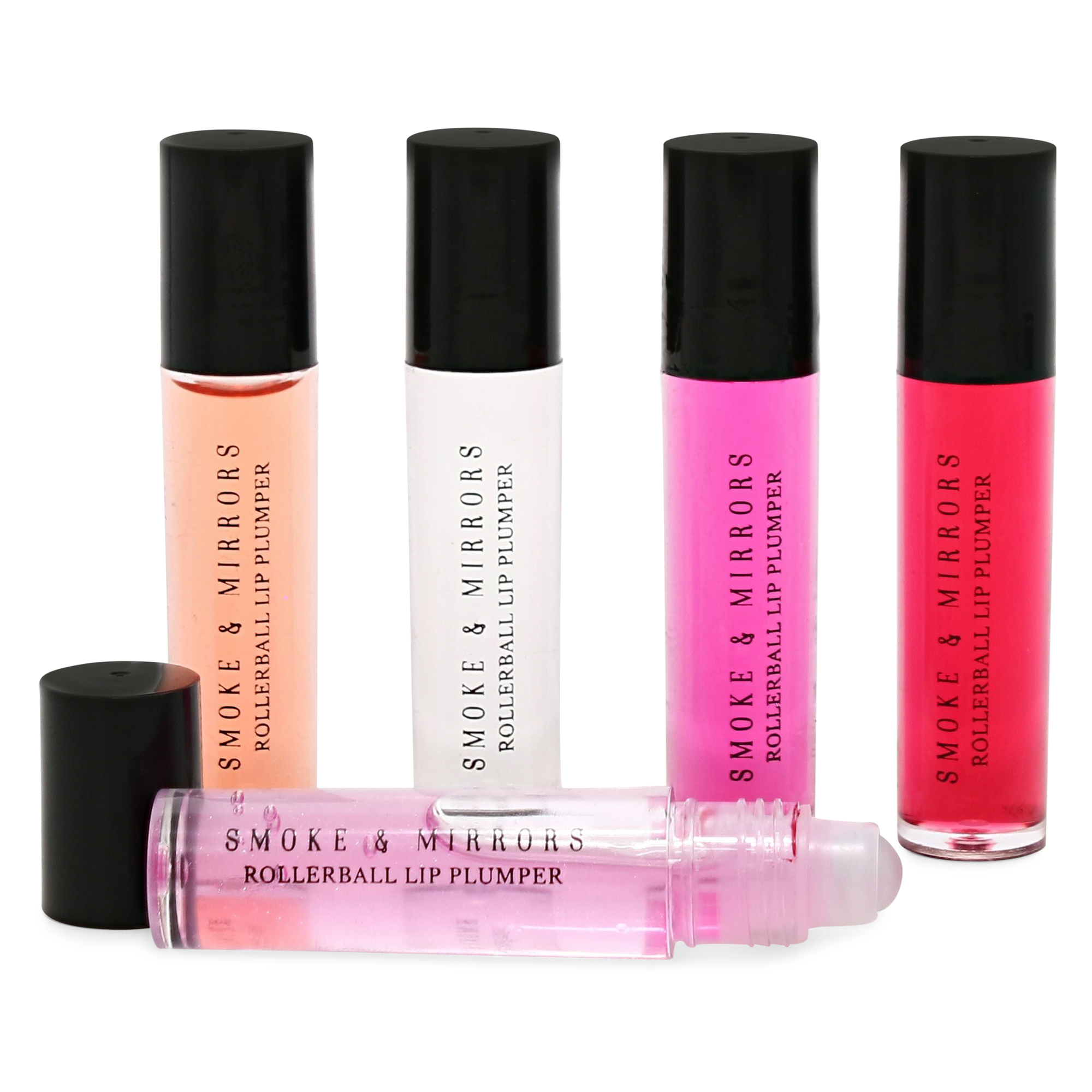 plump that pout 5-piece rollerball lip plumper set