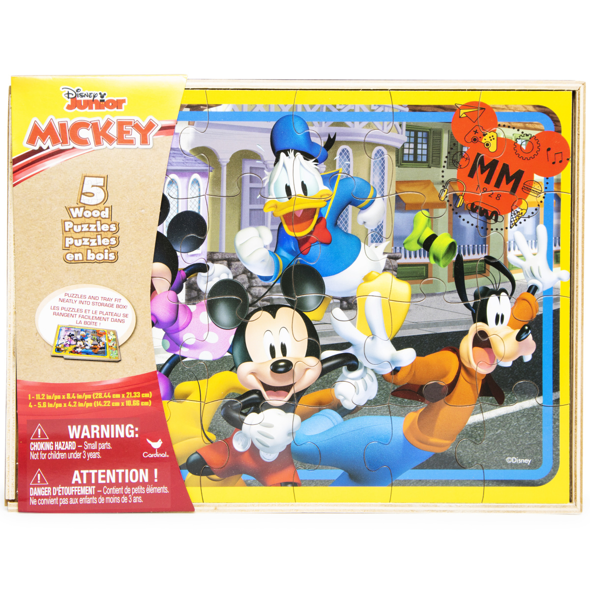 disney junior mickey mouse™ wood puzzle 6-piece set
