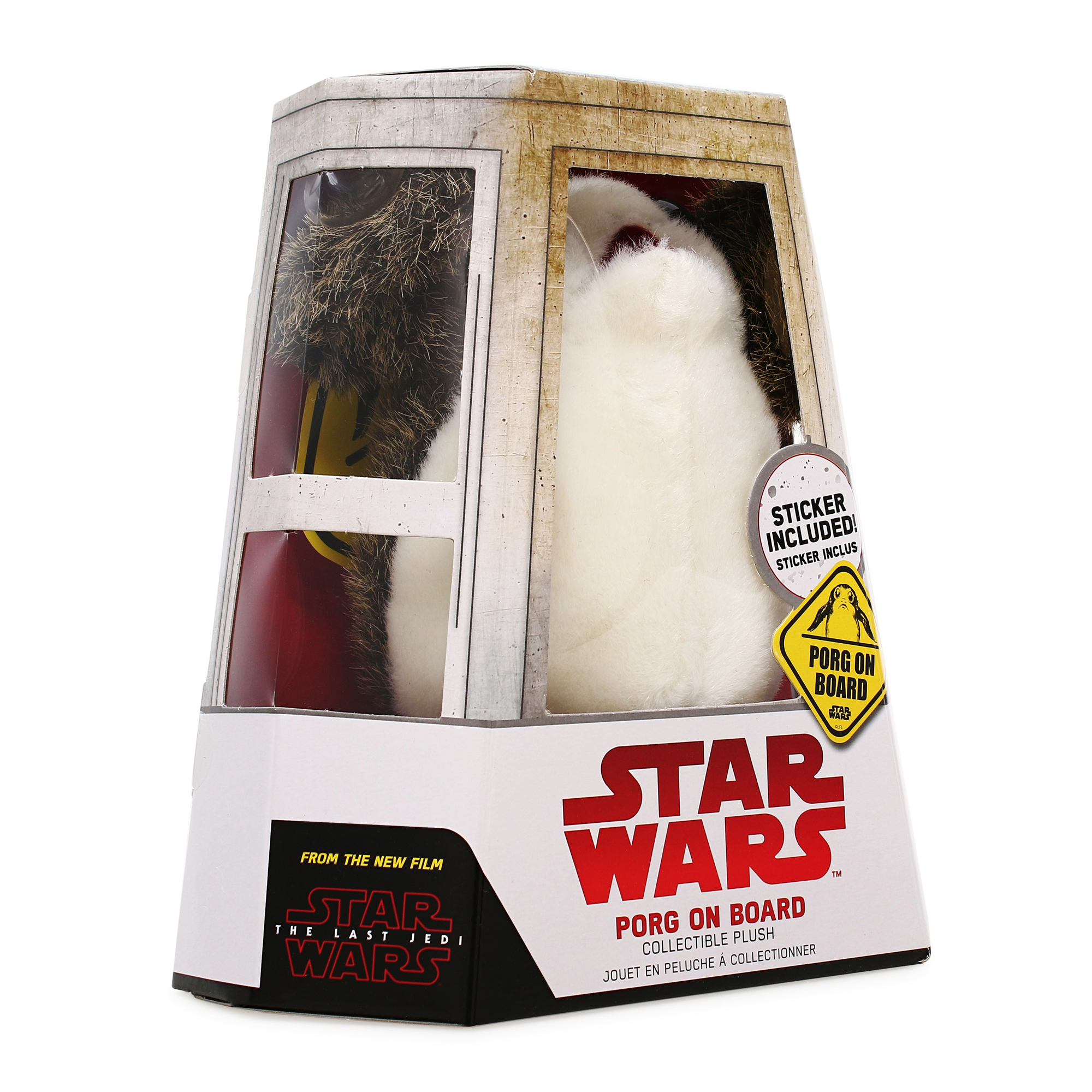 star wars™ porg on board collectible plush