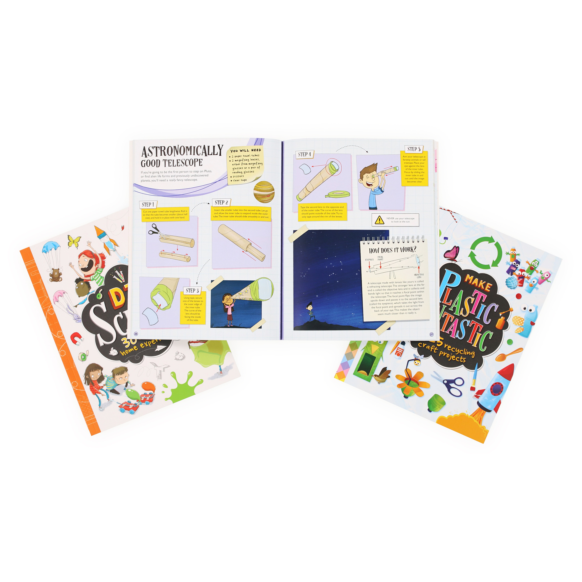 Usborne stem 5冊 Usborne Stem Series 4 Books Collection Set (Science Scribble