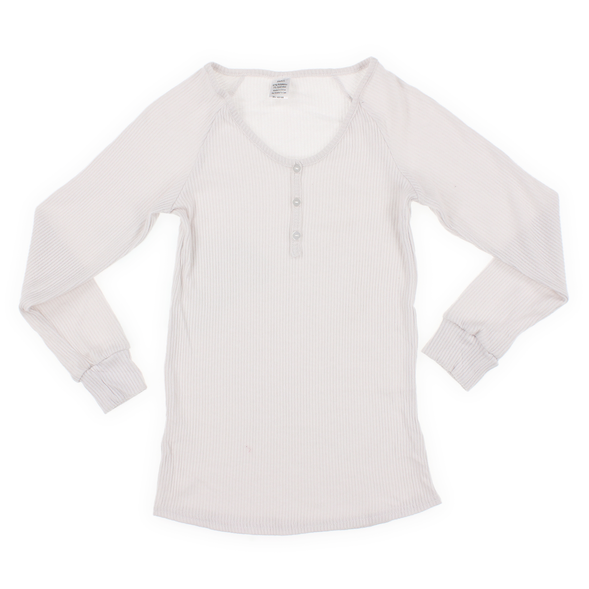 juniors gray rib knit henley lounge top