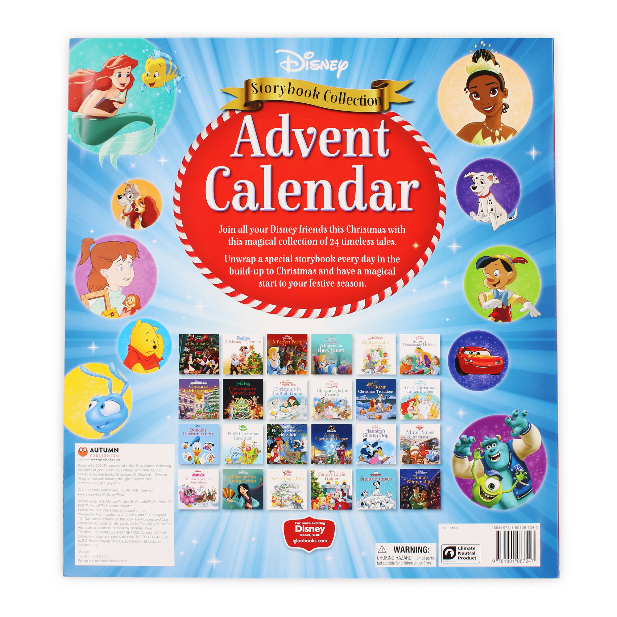 disney storybook collection advent calendar with 24 books