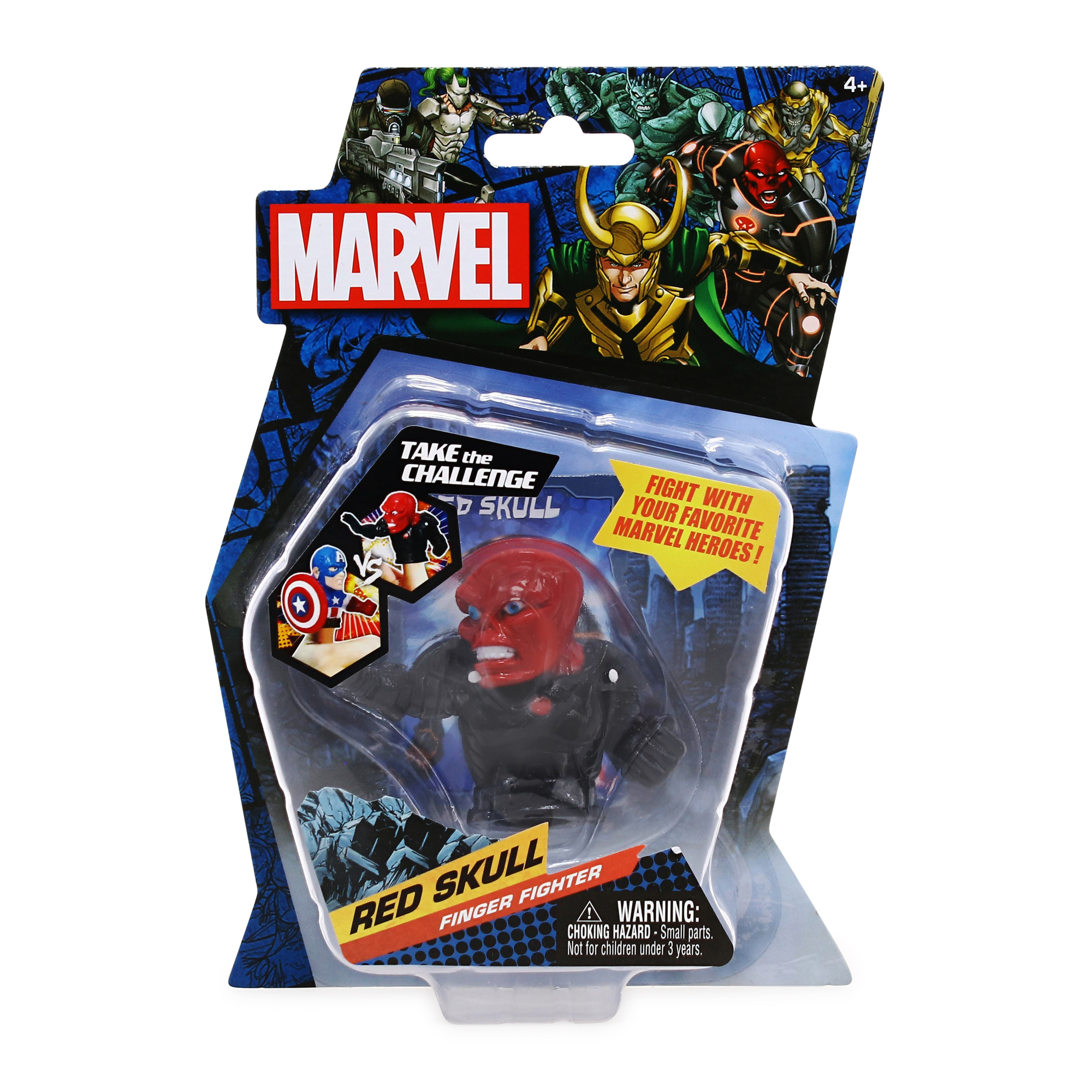 marvel® red skull finger fighter toy