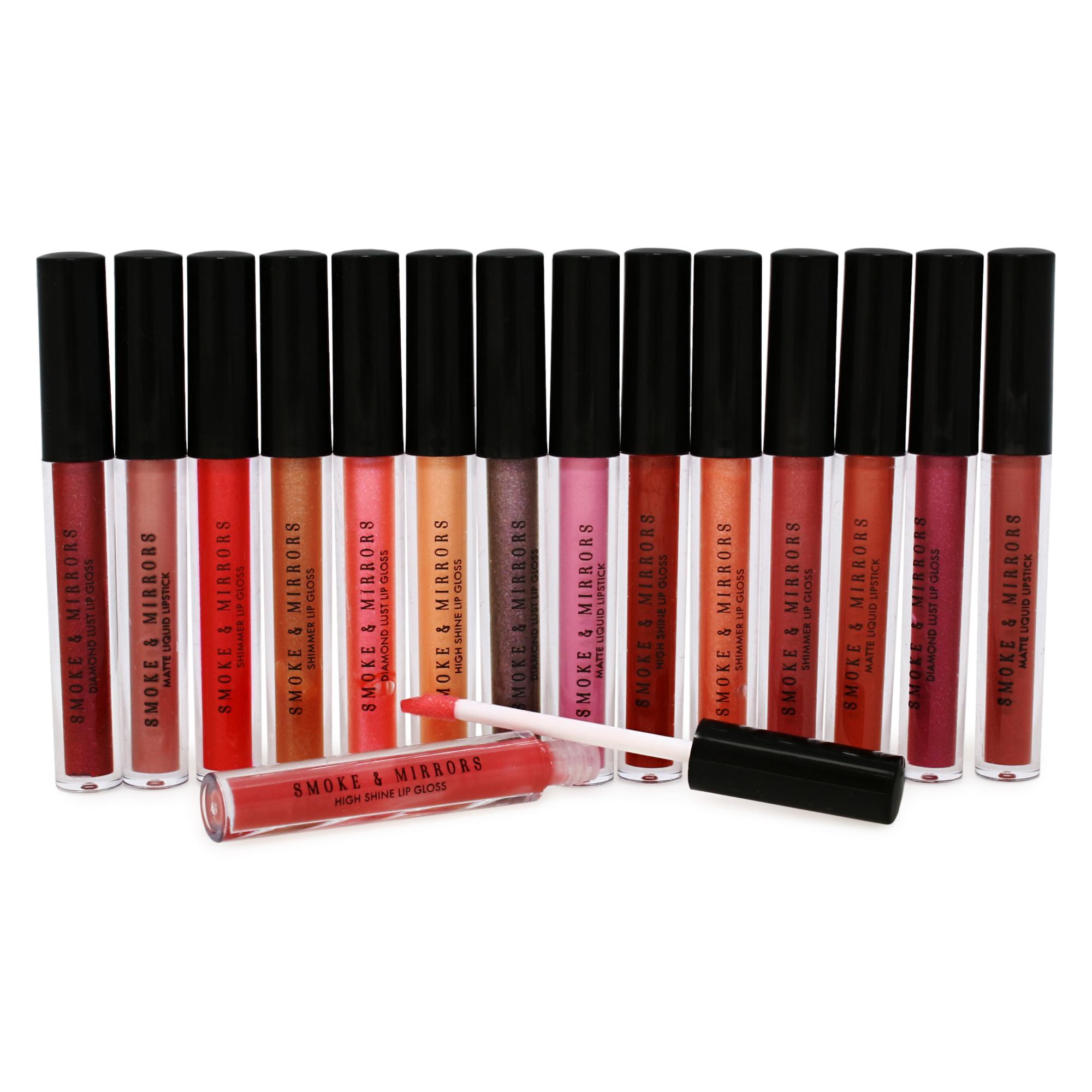 smoke & mirrors shine on pure magic 15-piece lip set