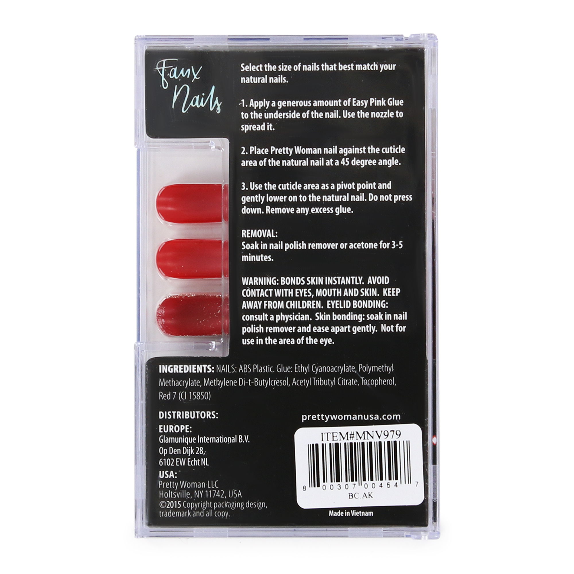 pretty woman faux nails set