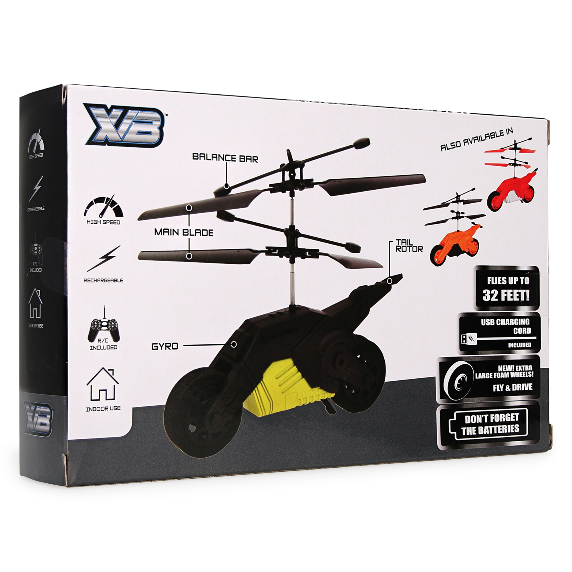 remote control helicopter - motorcycle/sportscar