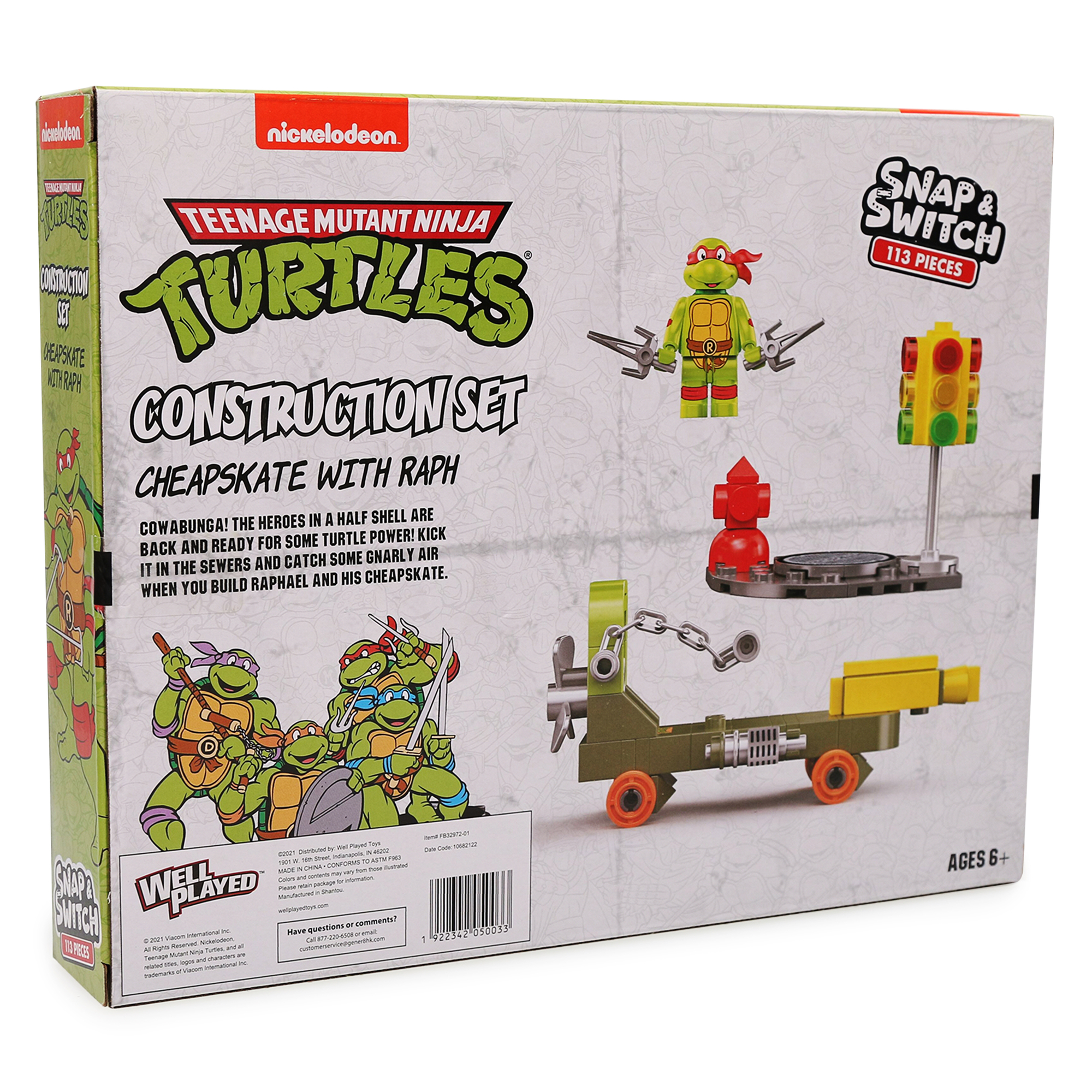 teenage mutant ninja turtles®  construction set