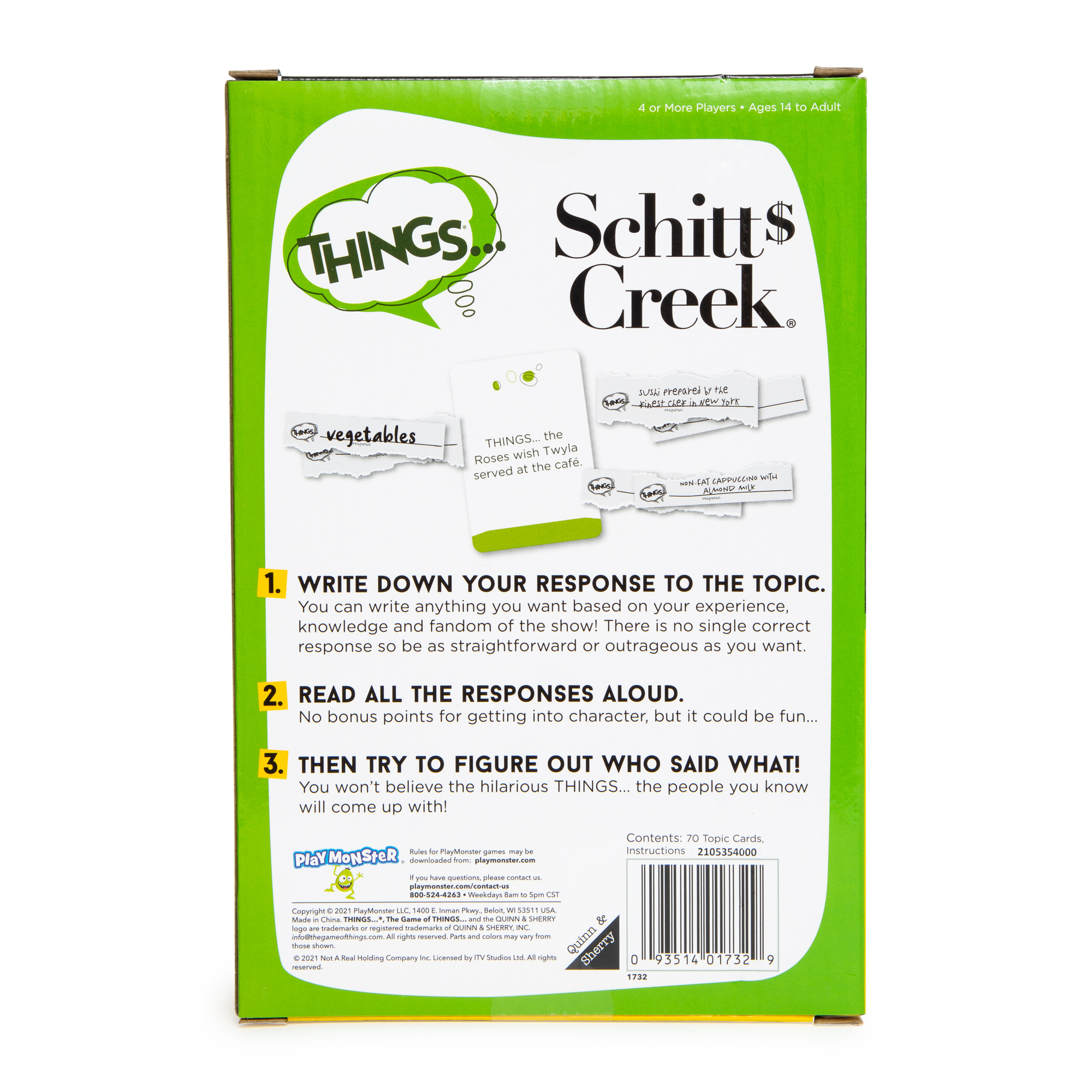 things...® schitt's creek™ edition bebe game