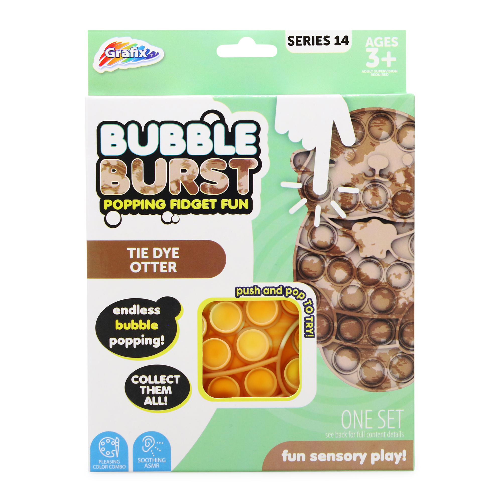 bubble burst® popper fidget toy - series 14