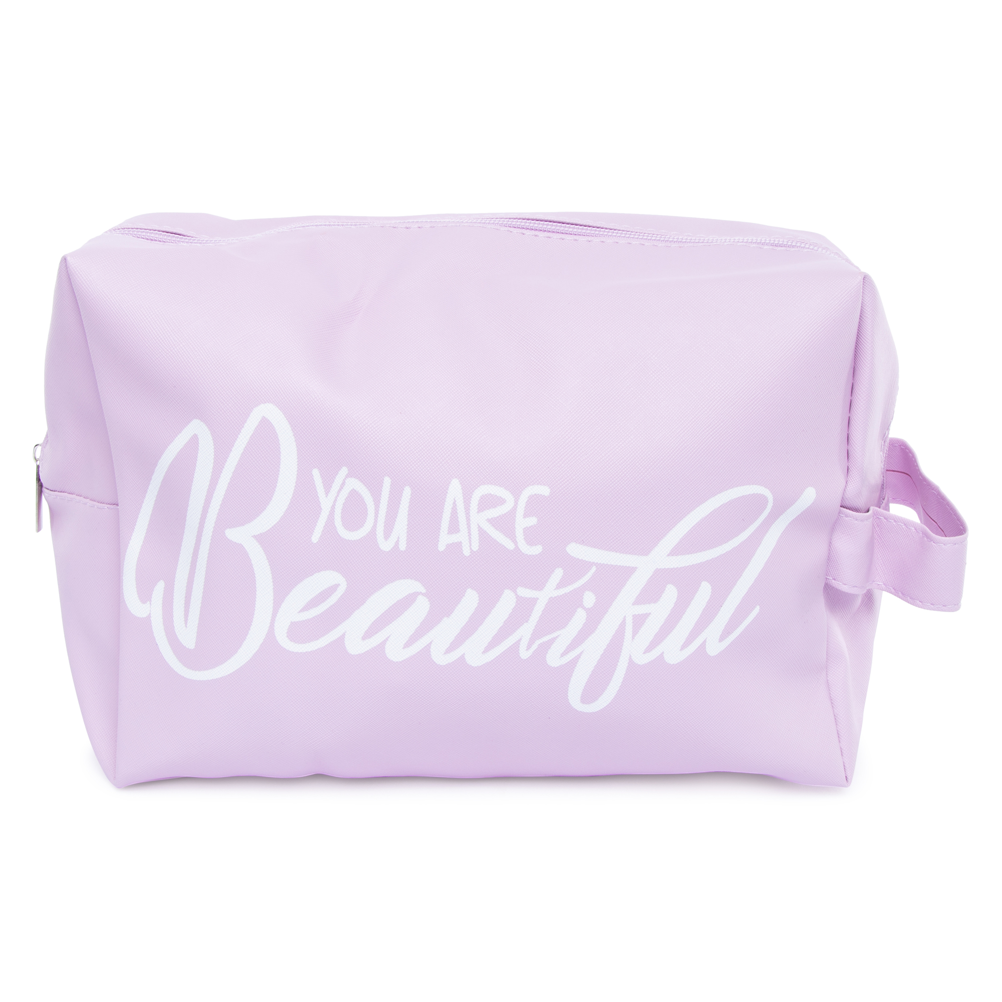 makeup bag 11in x 7.5in - you are beautiful