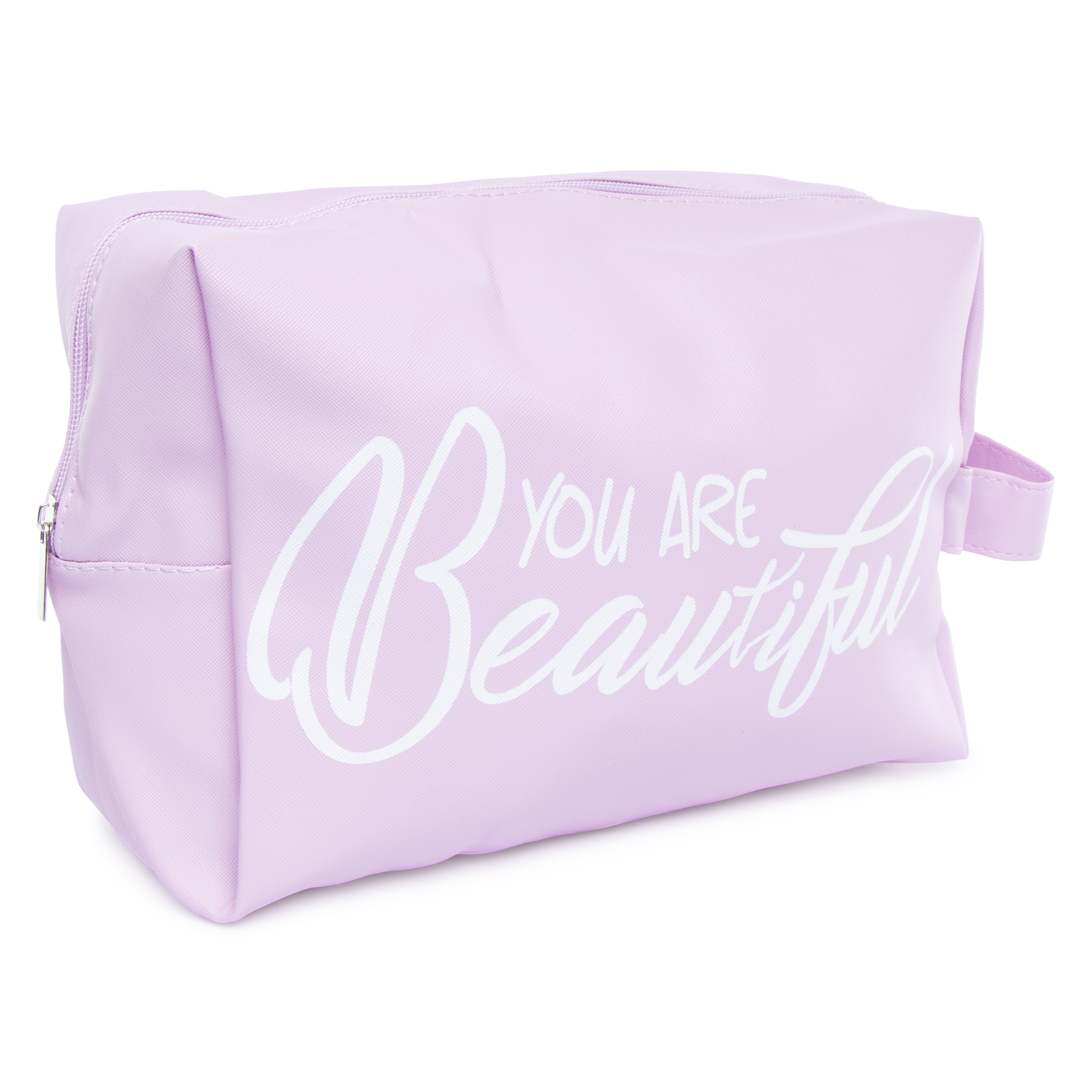makeup bag 11in x 7.5in - you are beautiful
