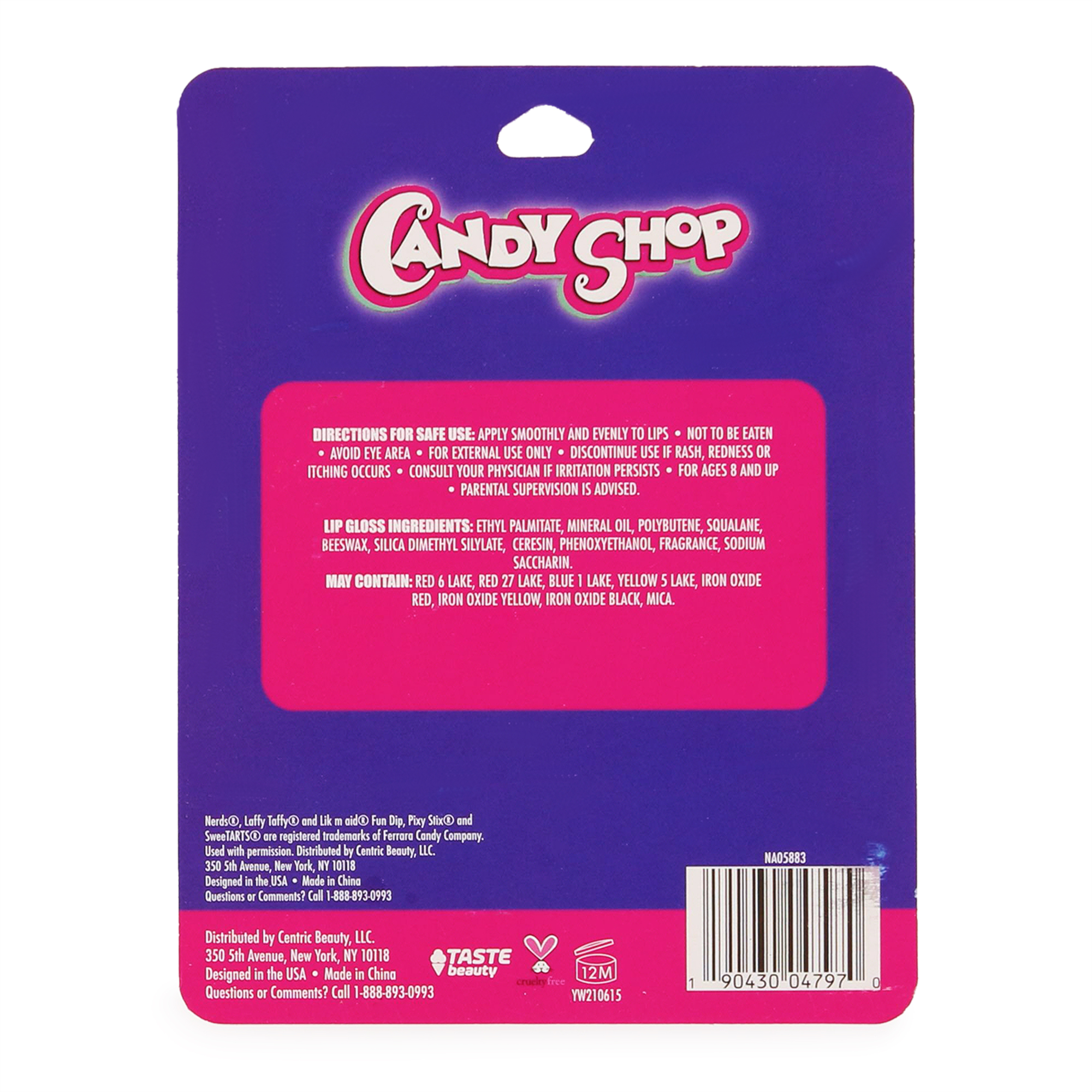 nestle® candy lip gloss 5-pack